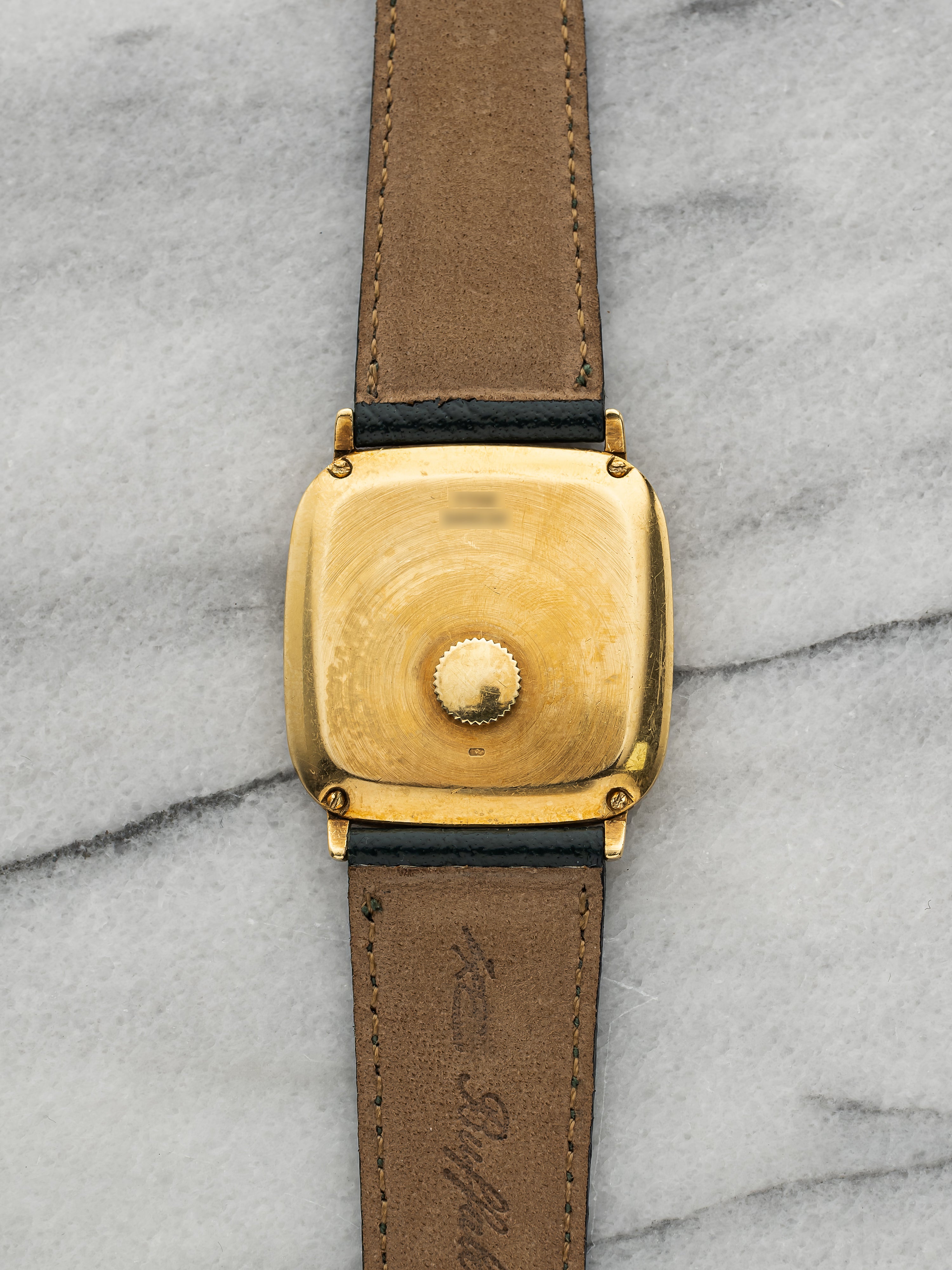 Piaget Polo 7702 – 18k Yellow Gold, Champagne Sunburst Dial