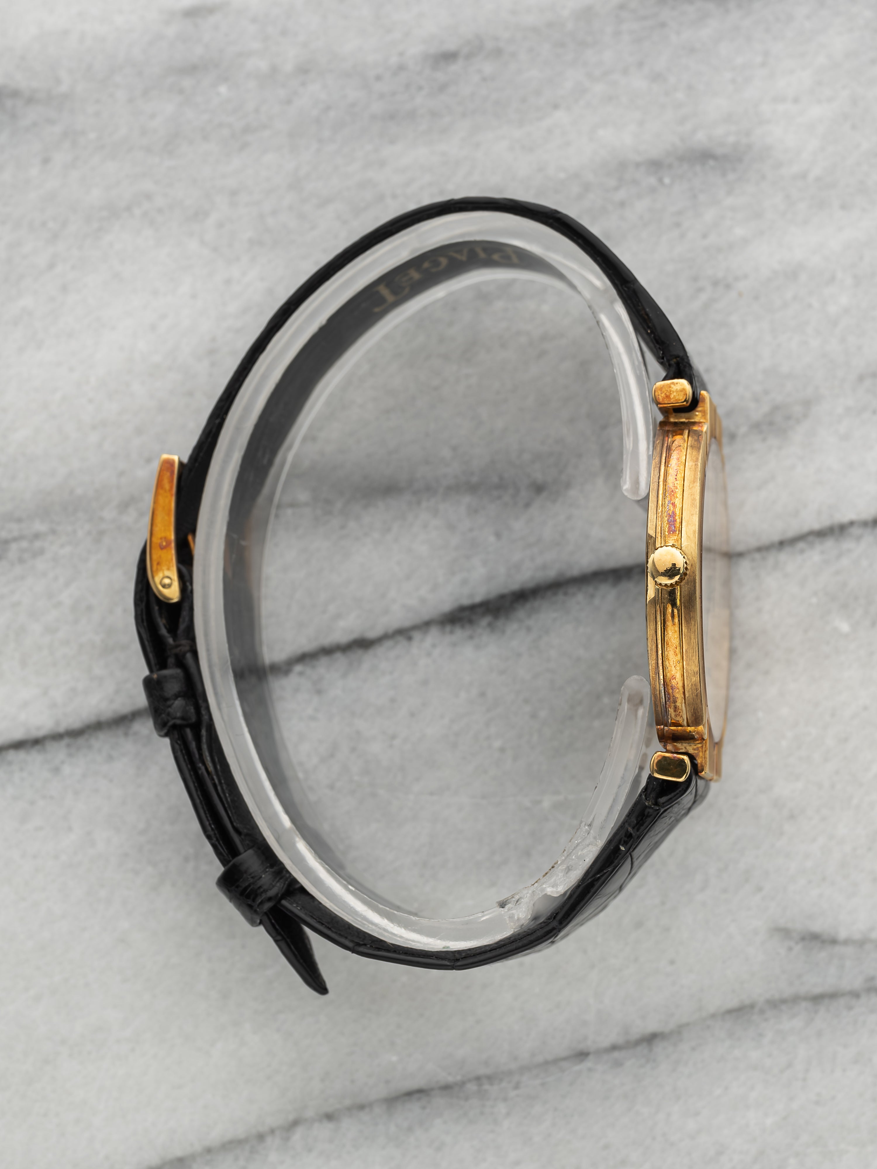 Piaget Polo 8673 - 18k Gold, Champagne Dial