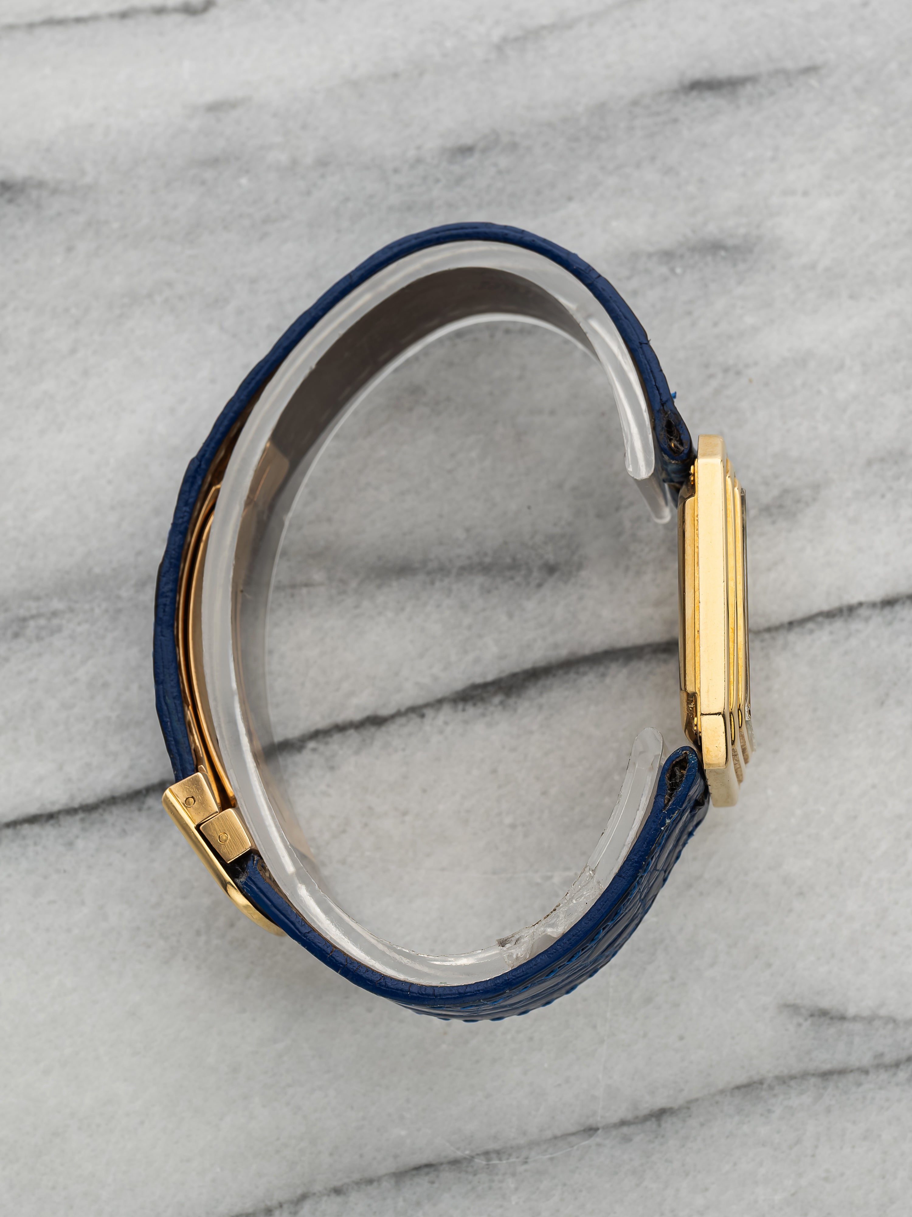 Cartier Cristallor Mark I 78095 - 18K Yellow Gold, White Roman “Paris” Dial