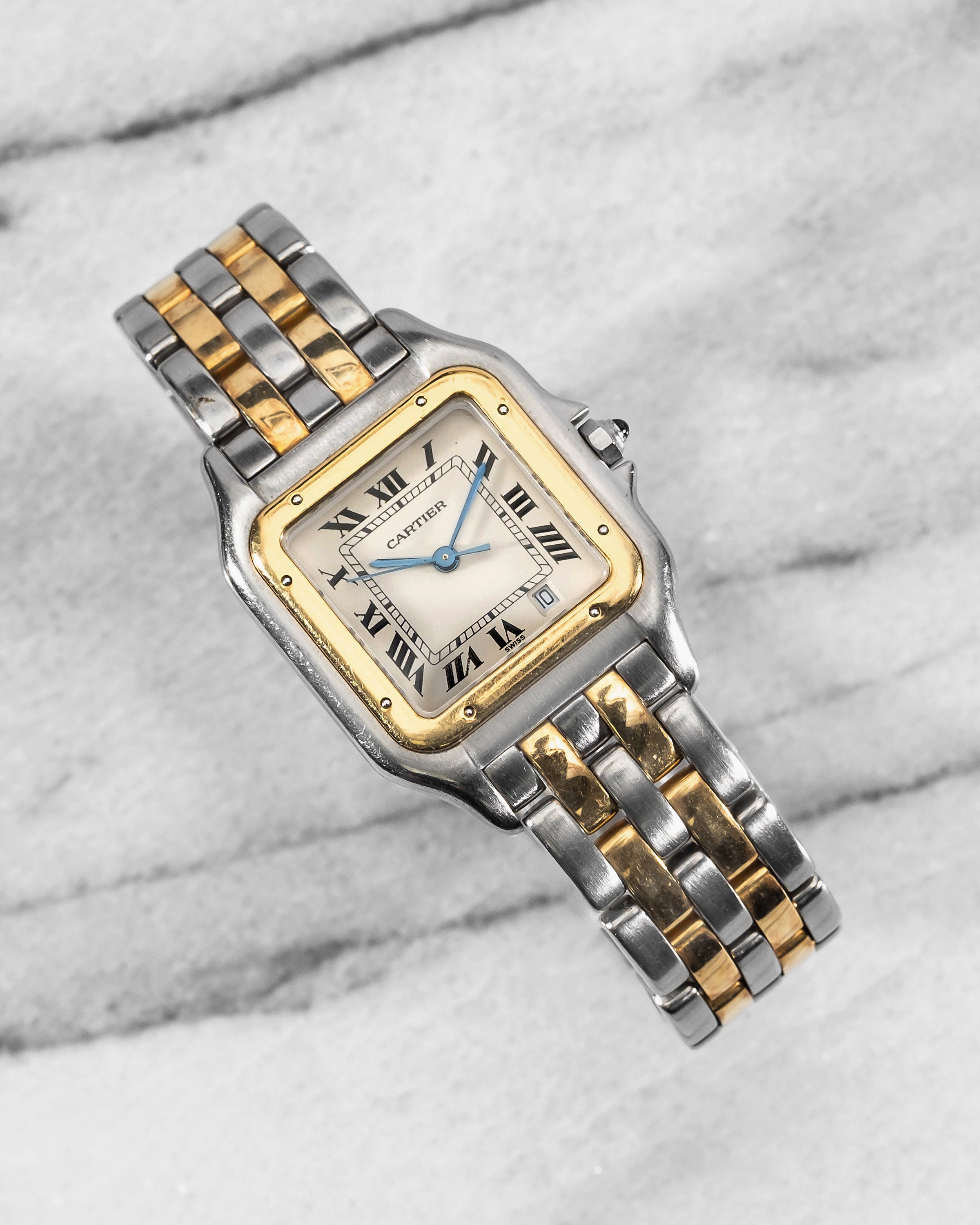 Cartier Panthère – White Roman Dial