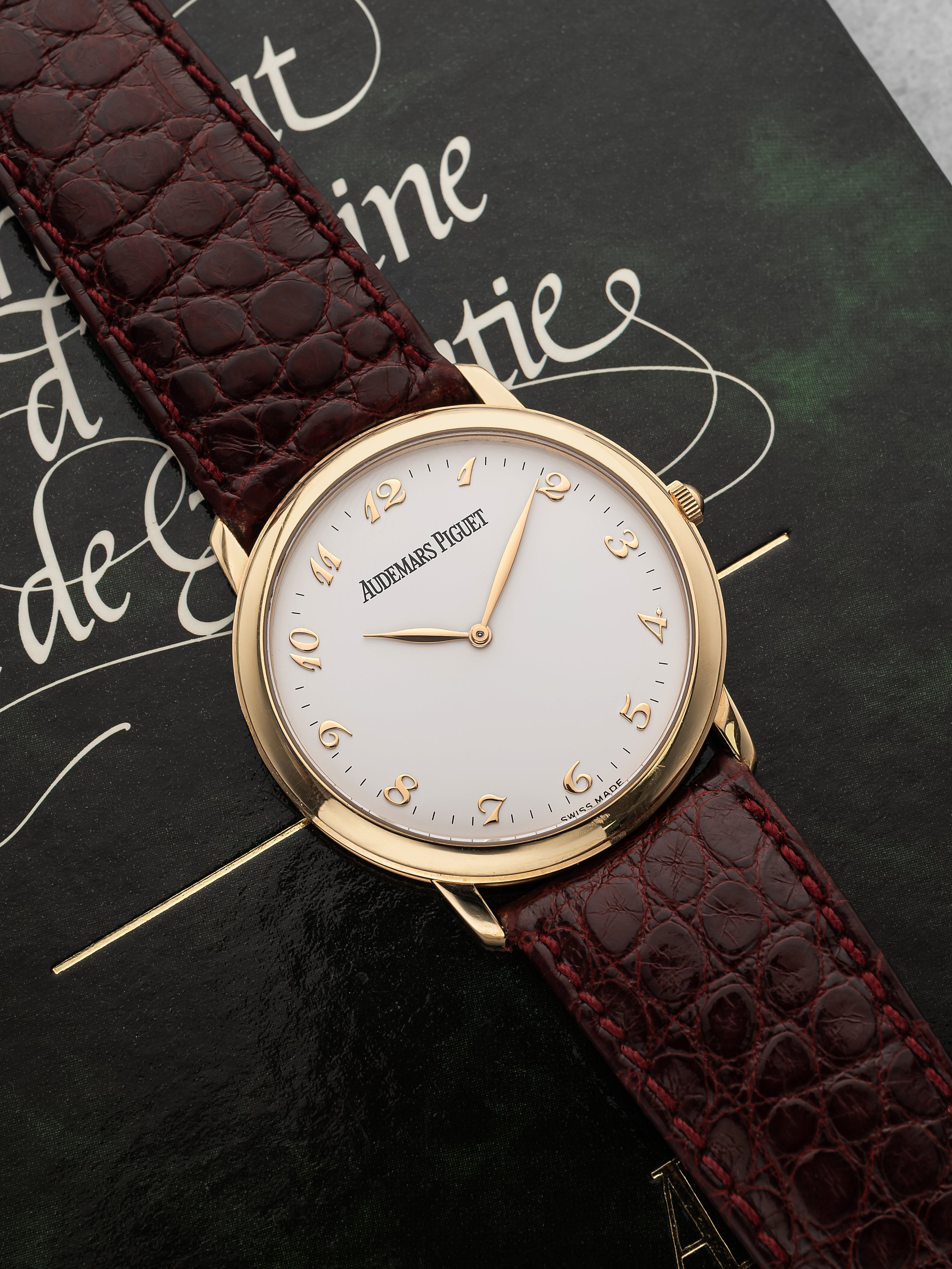 Audemars Piguet Classique 14894BA – 18K Yellow Gold White Dial