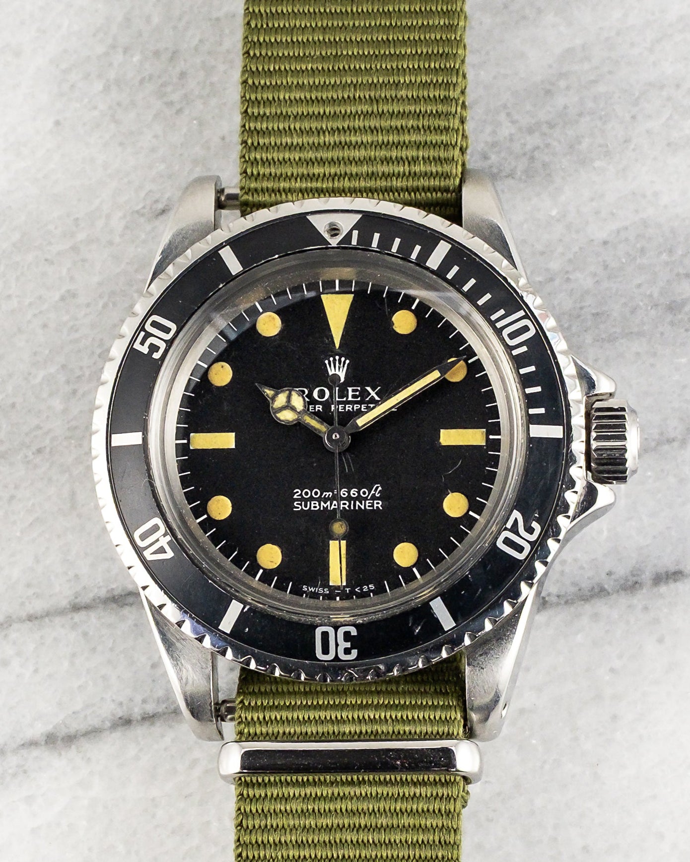 Rolex Submariner 5513 - Patina Dial, 1968