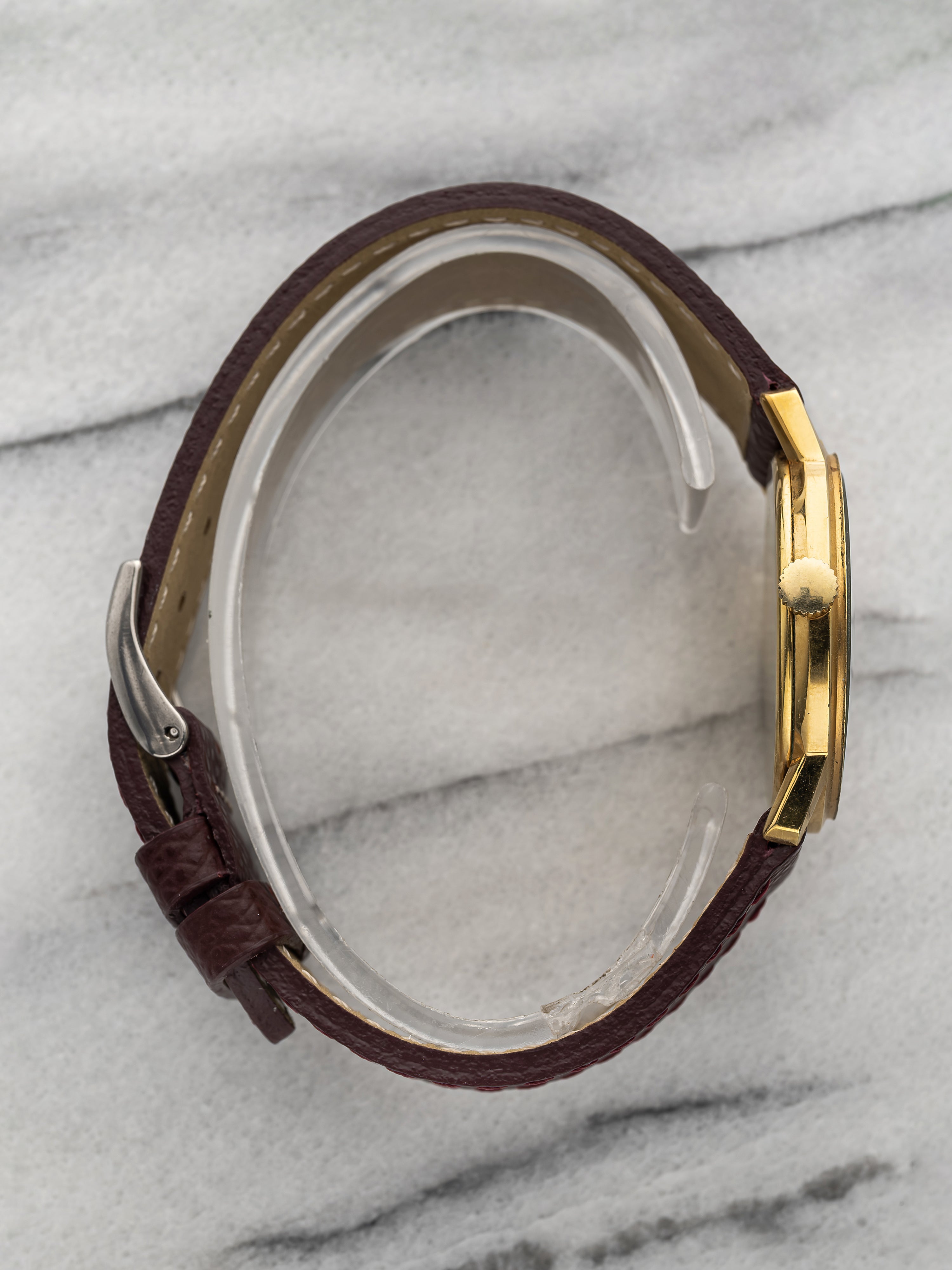 Bucherer – Gold-Plated Tiger Eye Dial