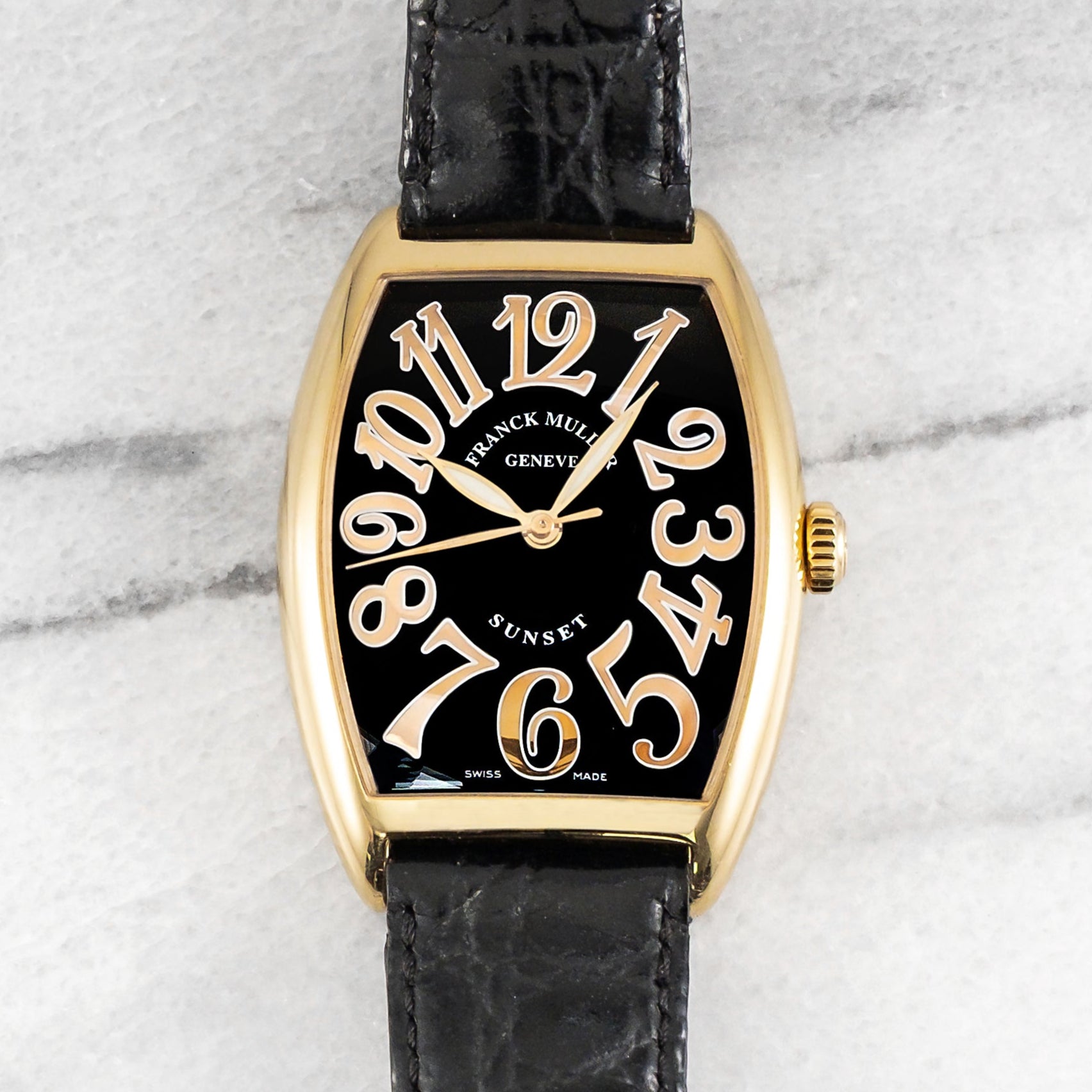 Franck Muller Sunset 2852 – Black Arabic Dial