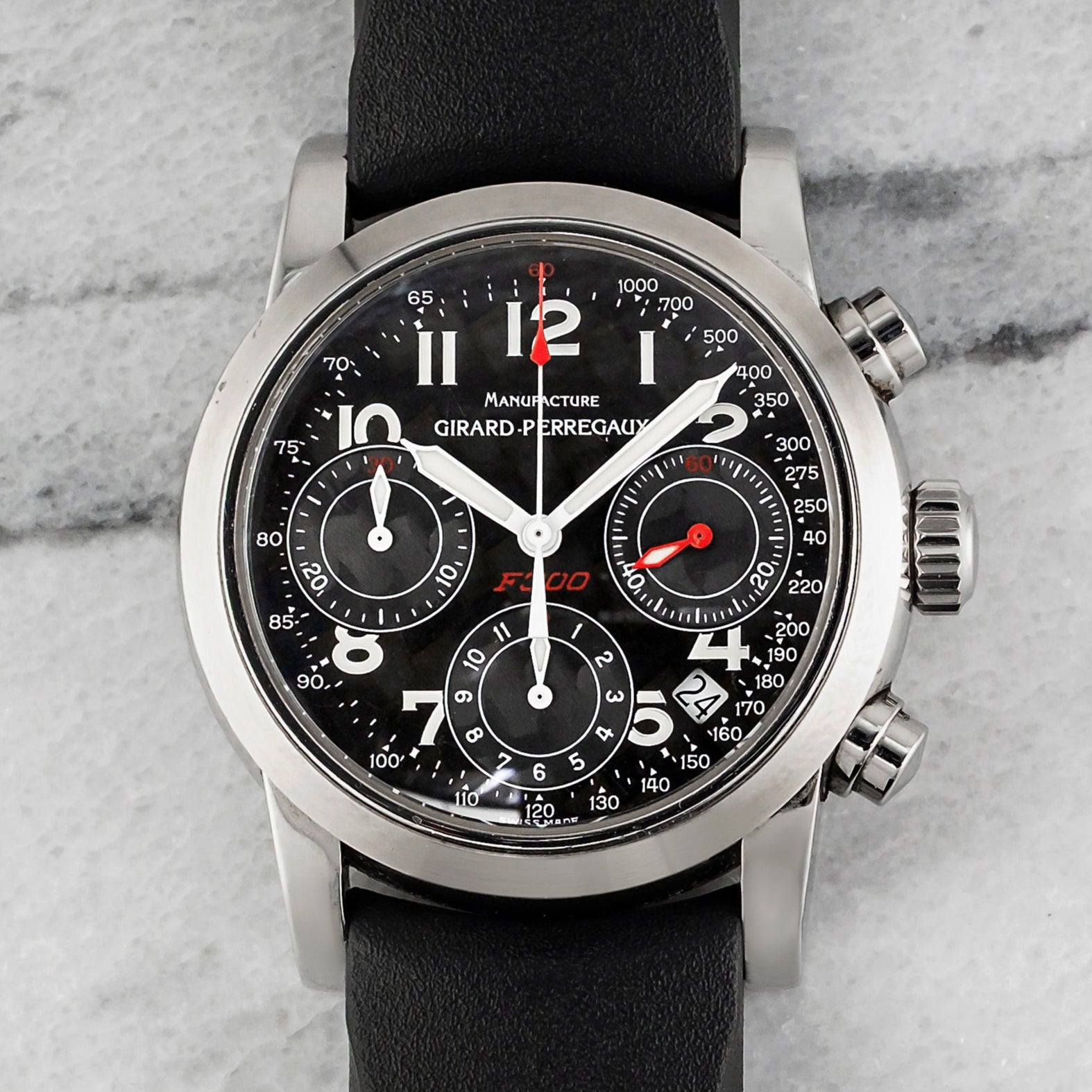 Girard-Perregaux Ferrari 8020 – Green Carbon Fiber Dial