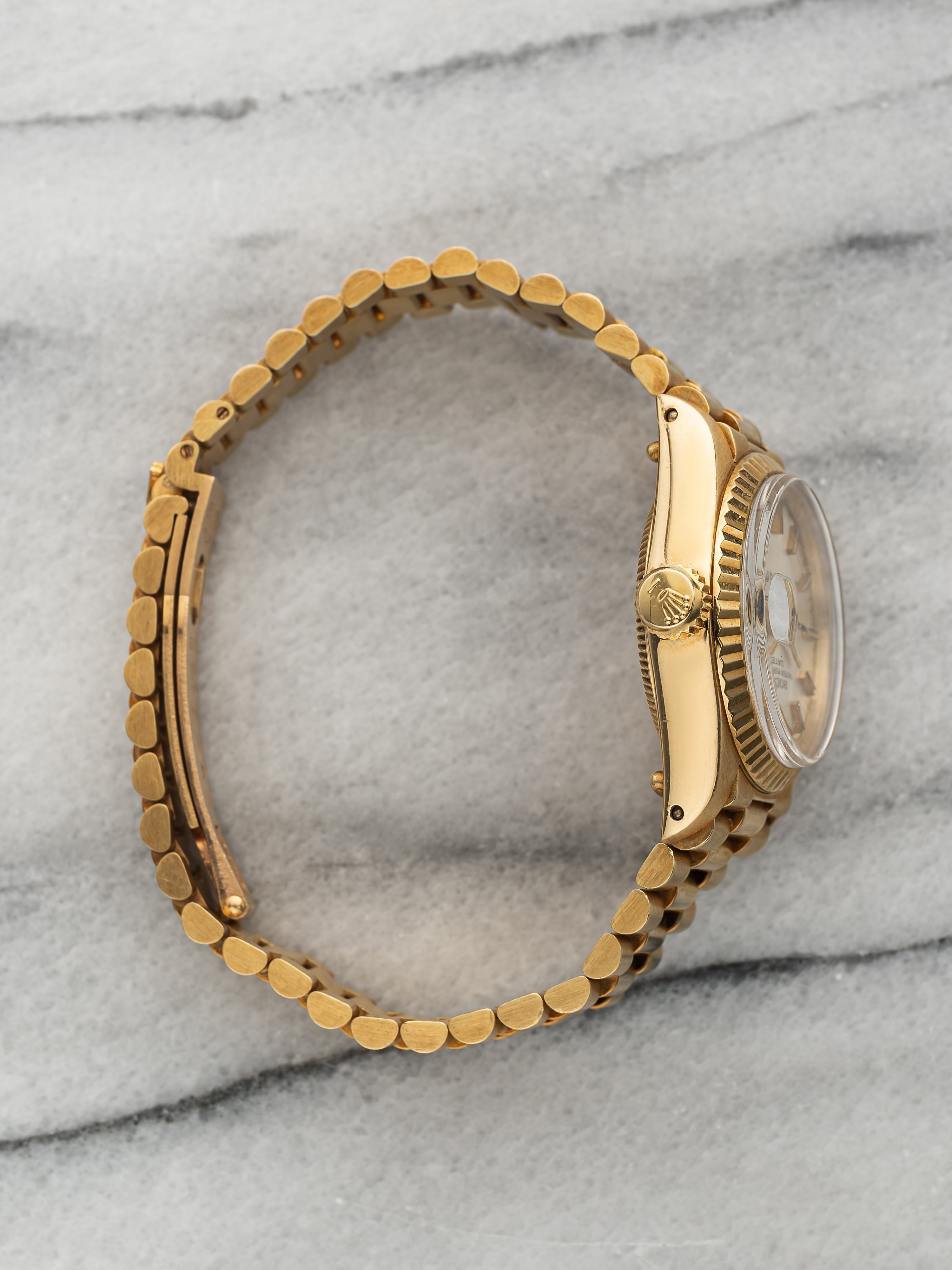 1978 Ladies Rolex OP Date 6917 - Tiffany Double Stamped Dial