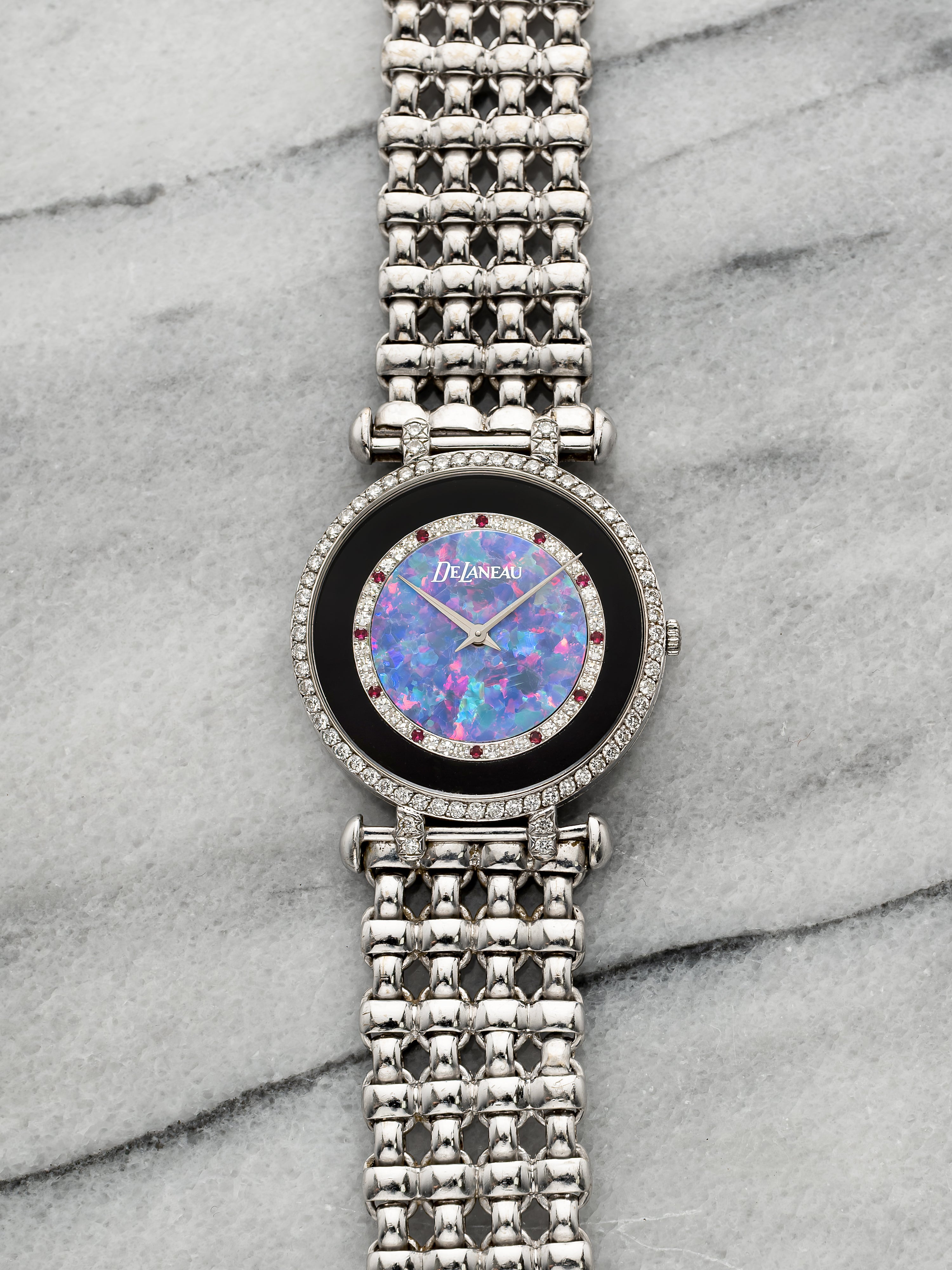 DeLaneau - Opal and Onyx Dial