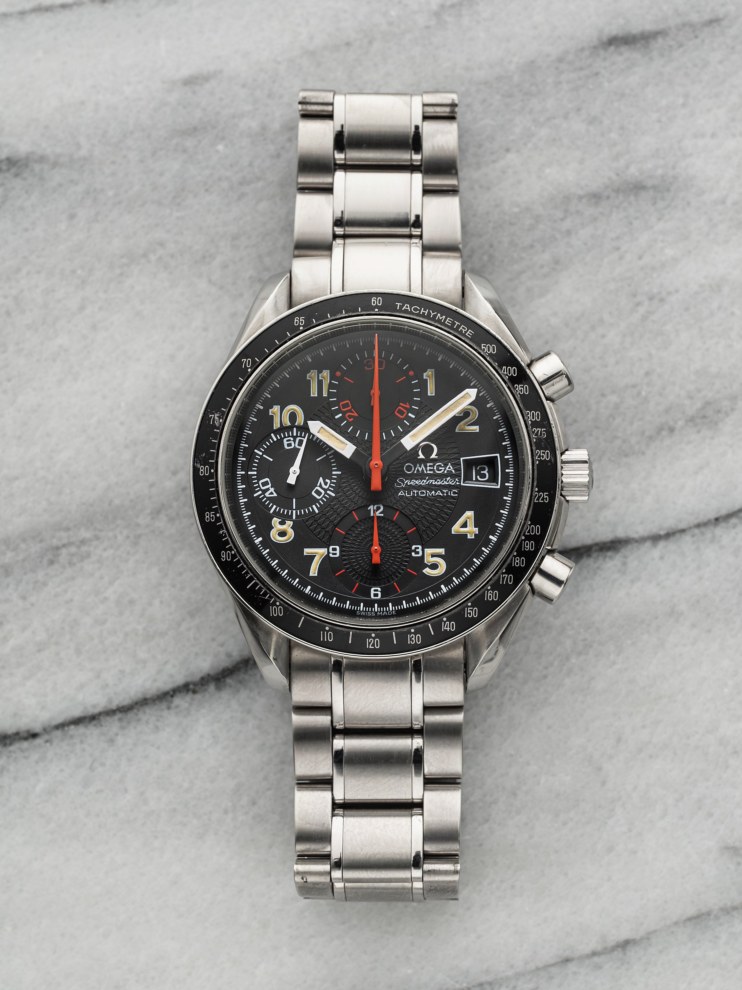 Omega Speedmaster Date MK40 - Black, Red Dial
