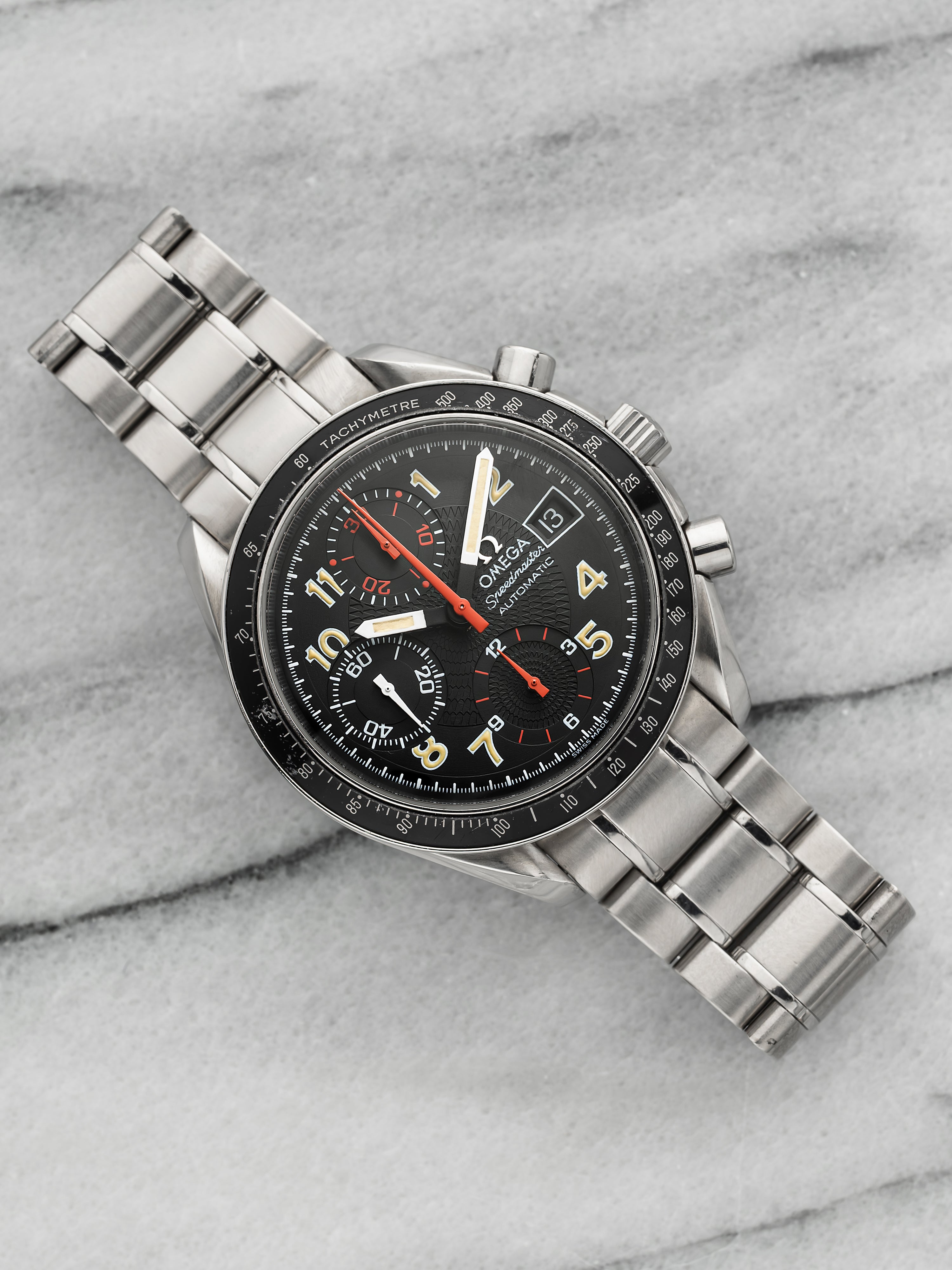 Omega Speedmaster Date MK40 - Black, Red Dial