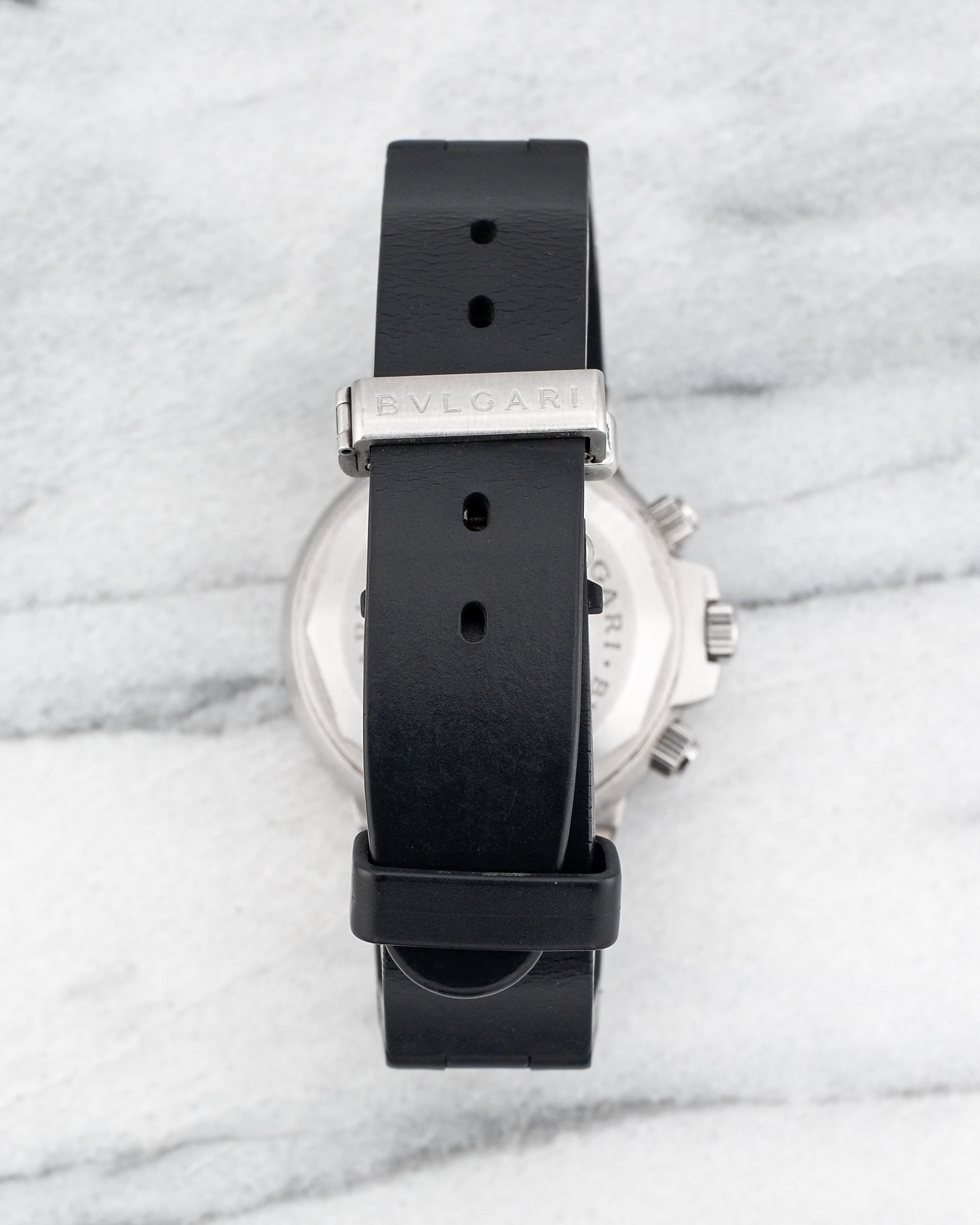Bvlgari Scuba SC38S – Black Dial