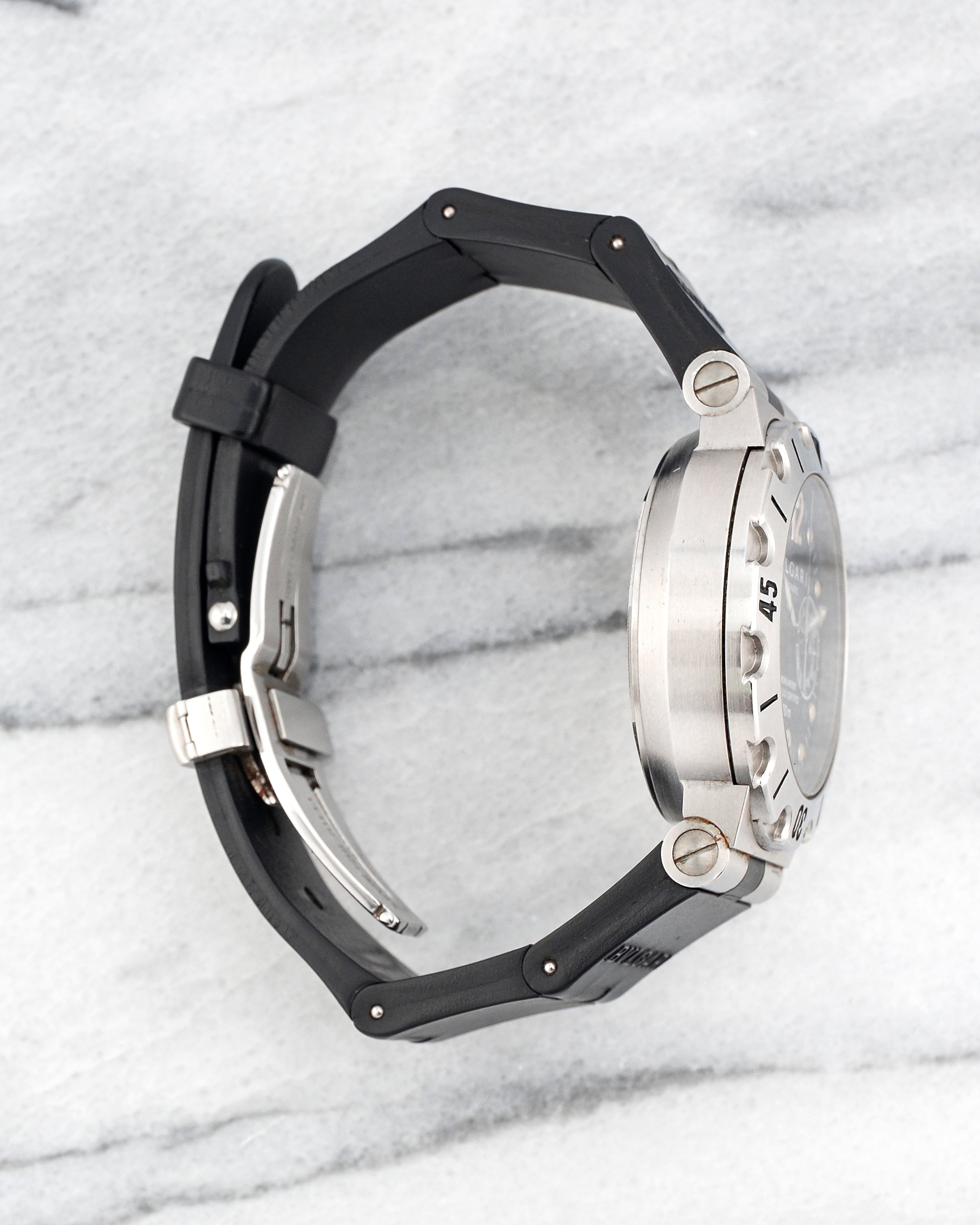 Bvlgari Scuba SC38S – Black Dial