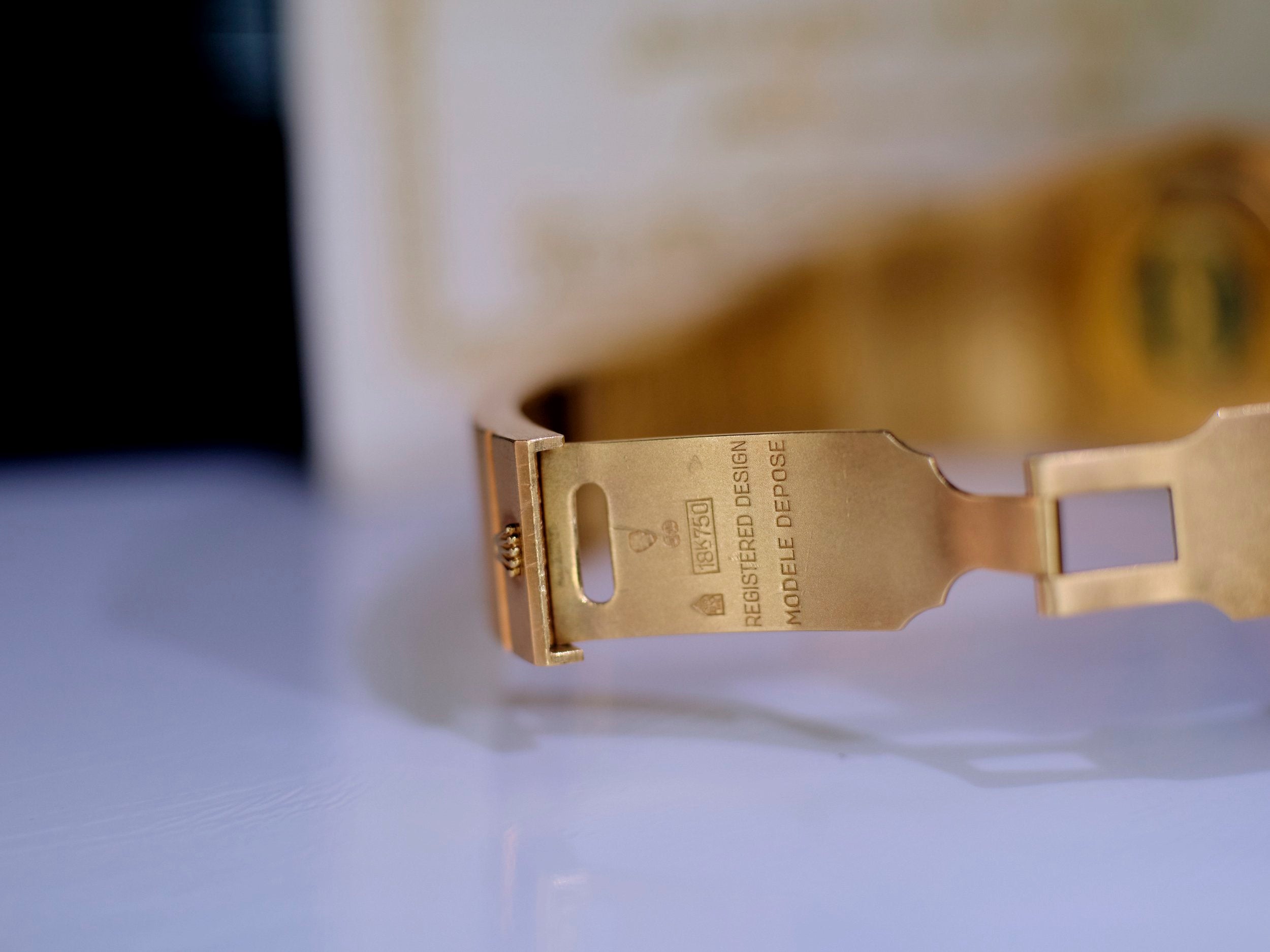 Rolex King Midas 4609 - 18k Yellow Gold & Diamond Bezel