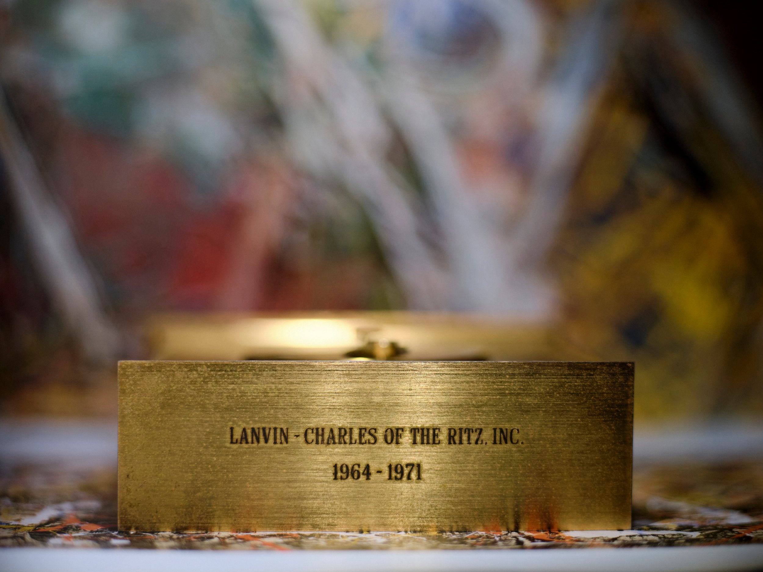 Cartier 8 day world time clock Lanvin - Charles of the Ritz