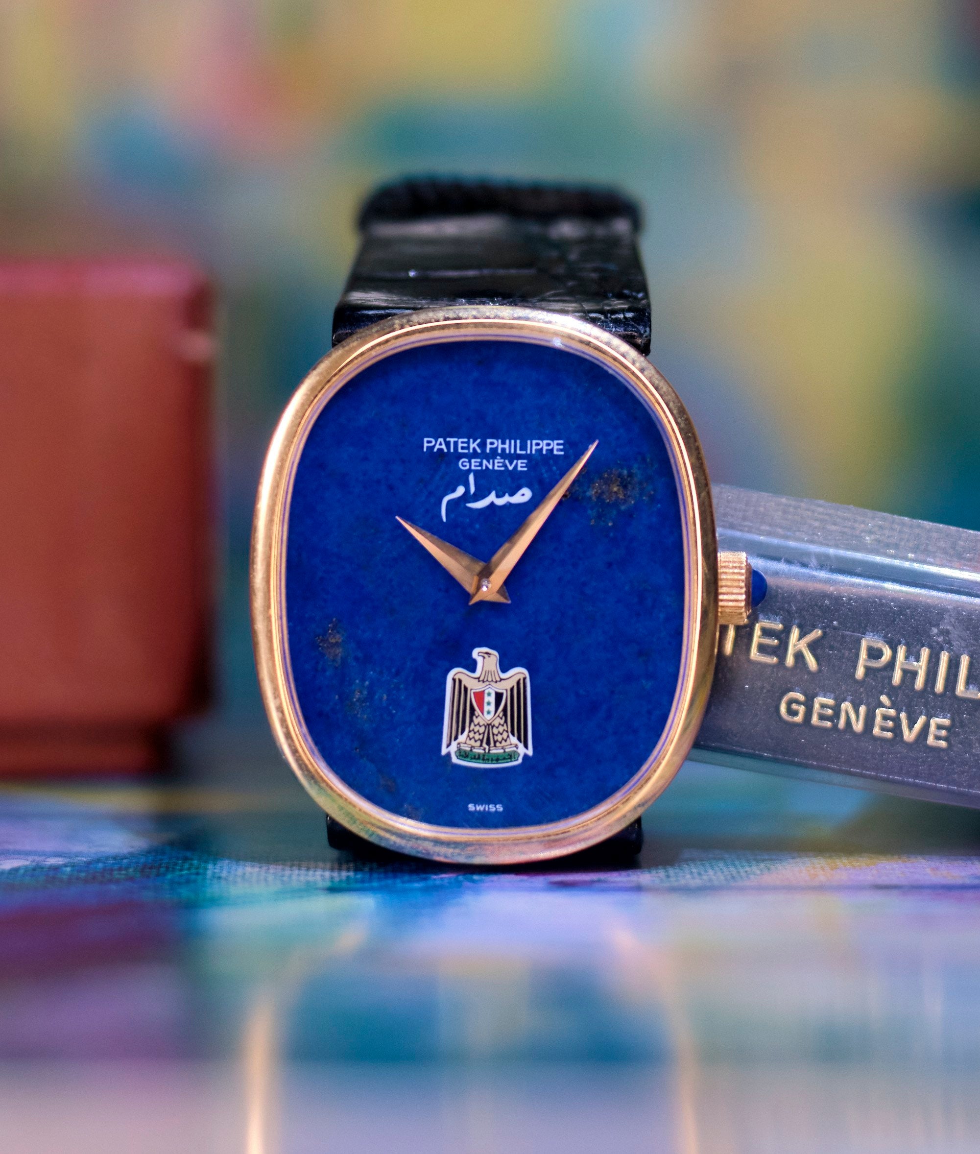 Patek Philippe 3848 - 18k Gold Lapis Dial