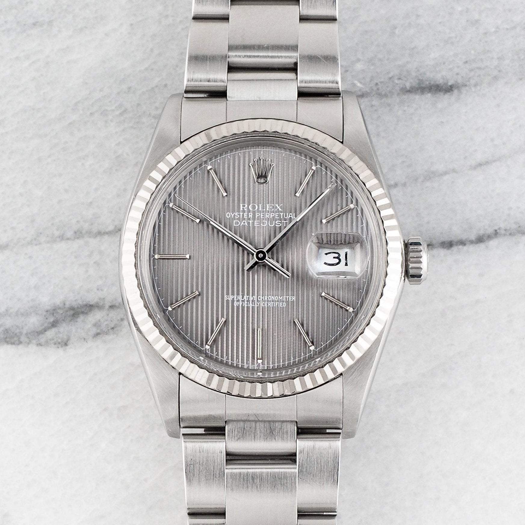 Rolex Datejust – Grey Tapestry