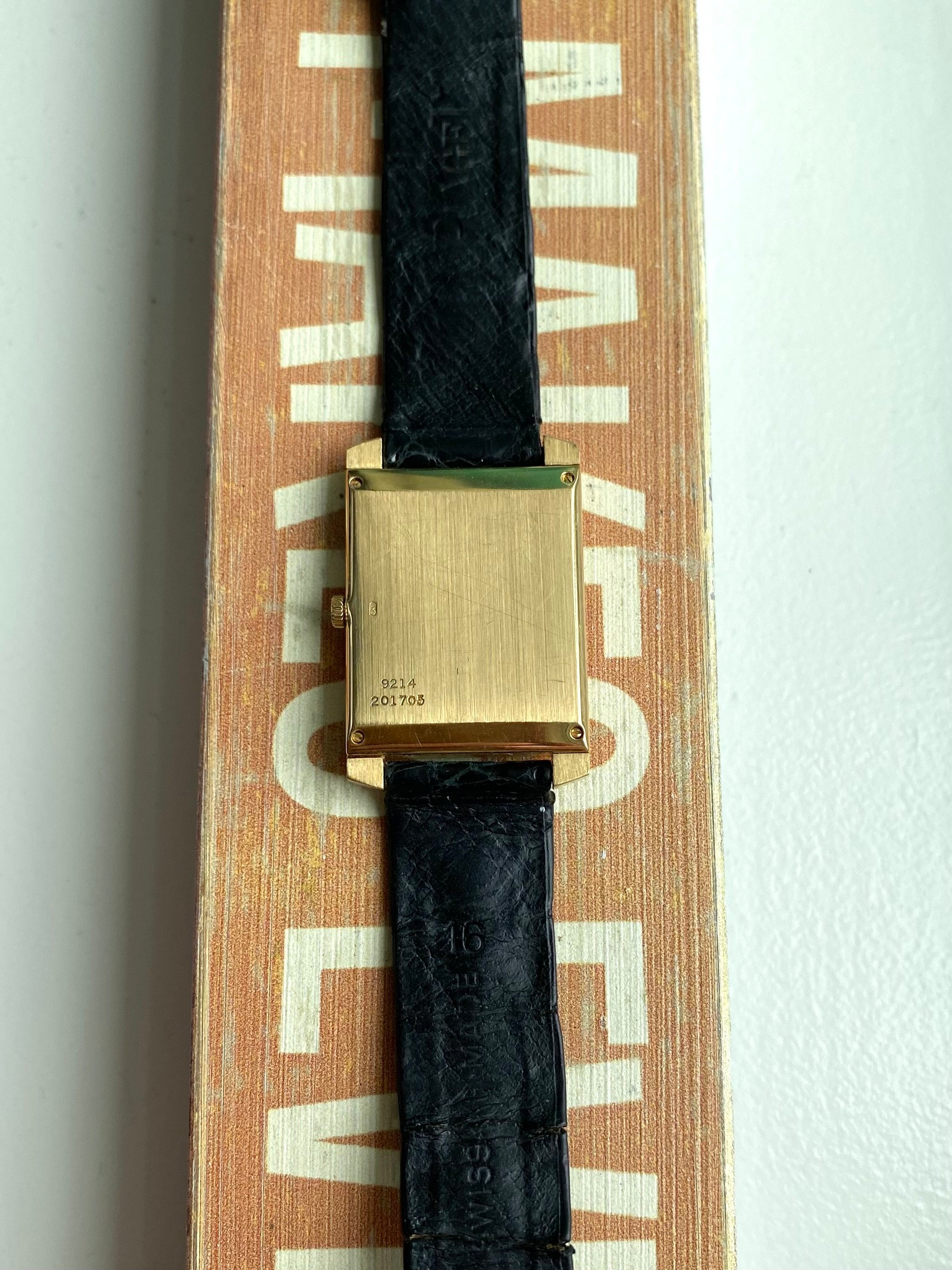 Piaget Tank 9214 - Tiger Eye.