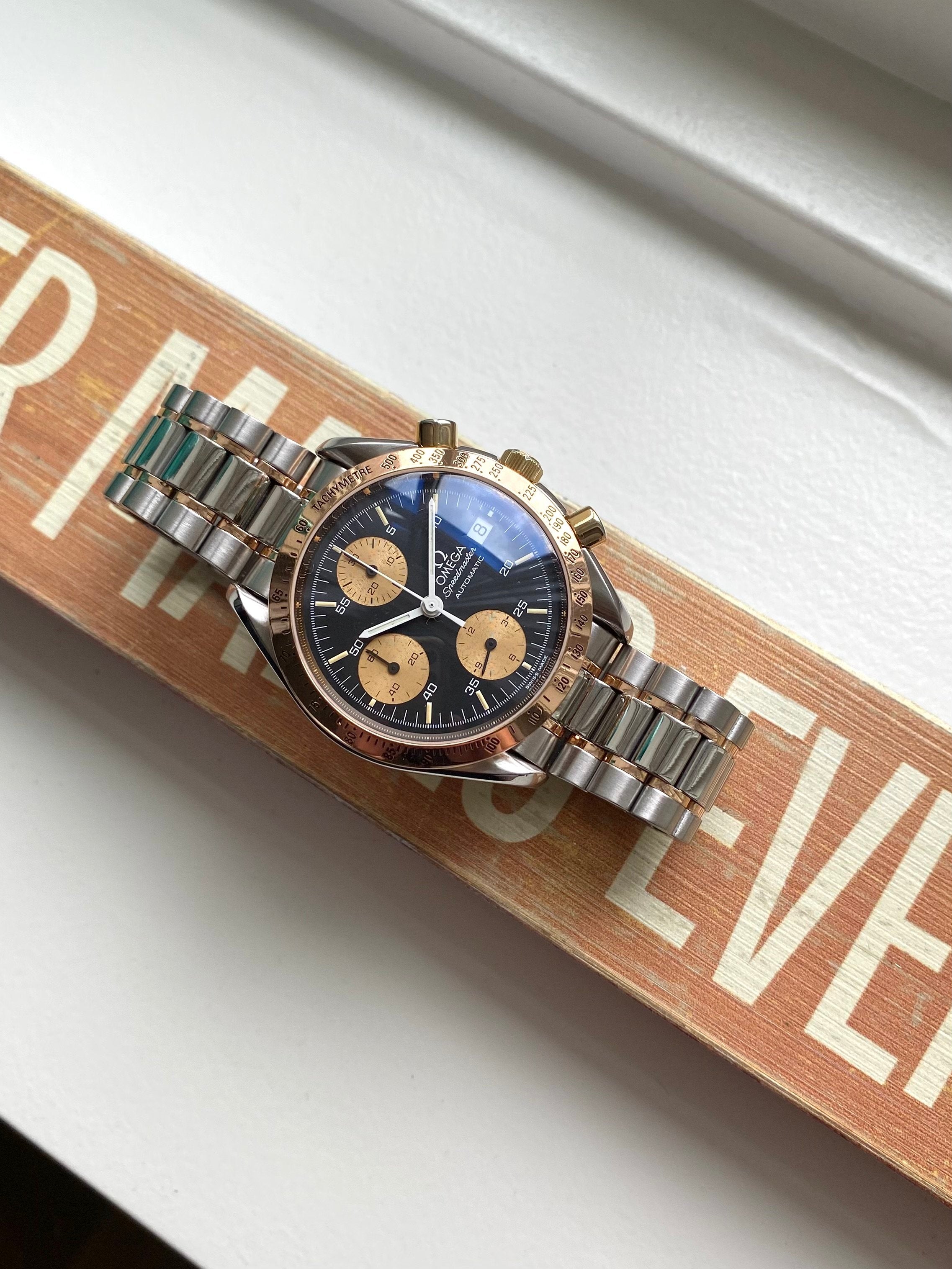 Omega Speedmaster - Two Tone Rose