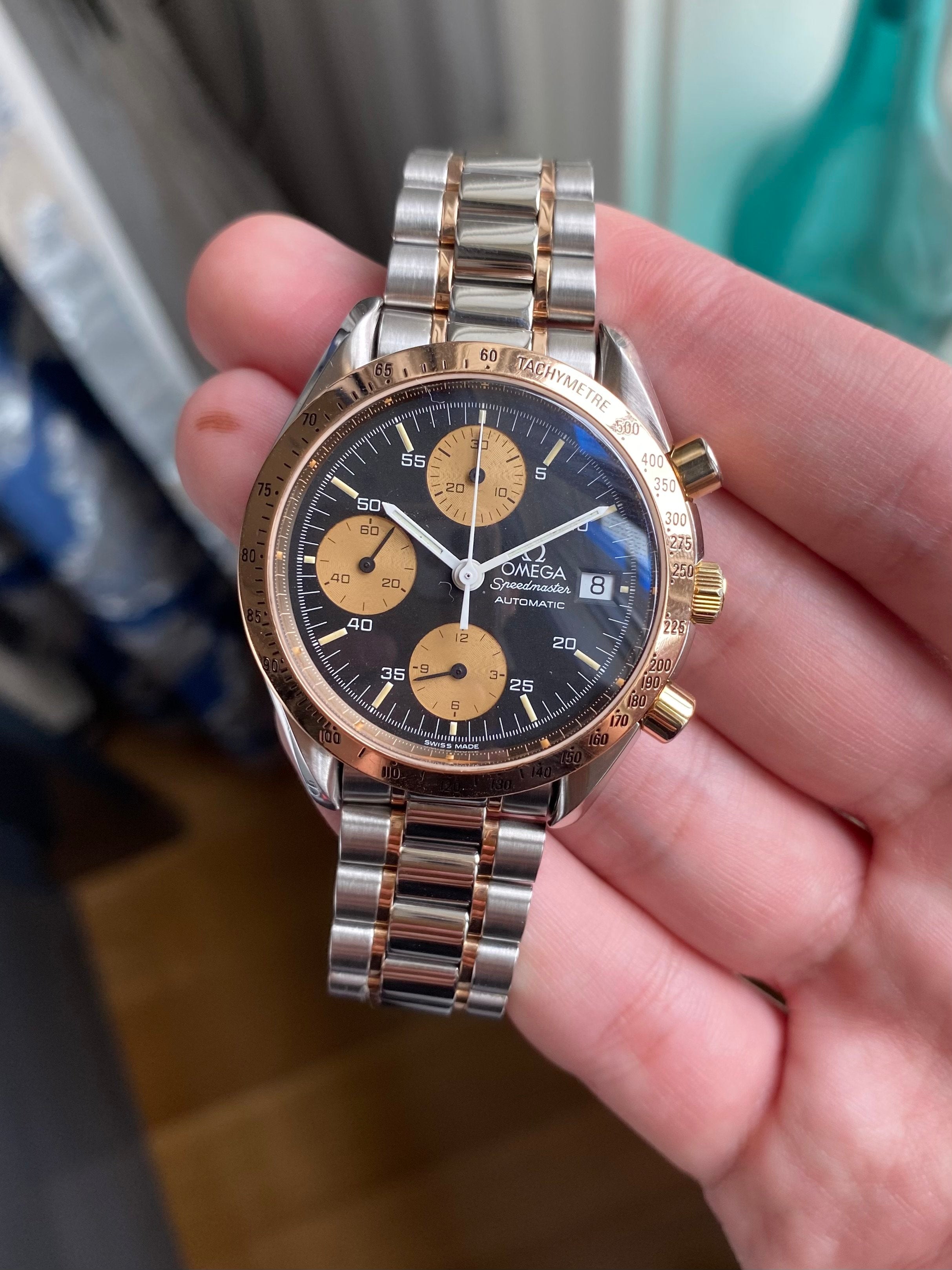 Omega Speedmaster - Two Tone Rose