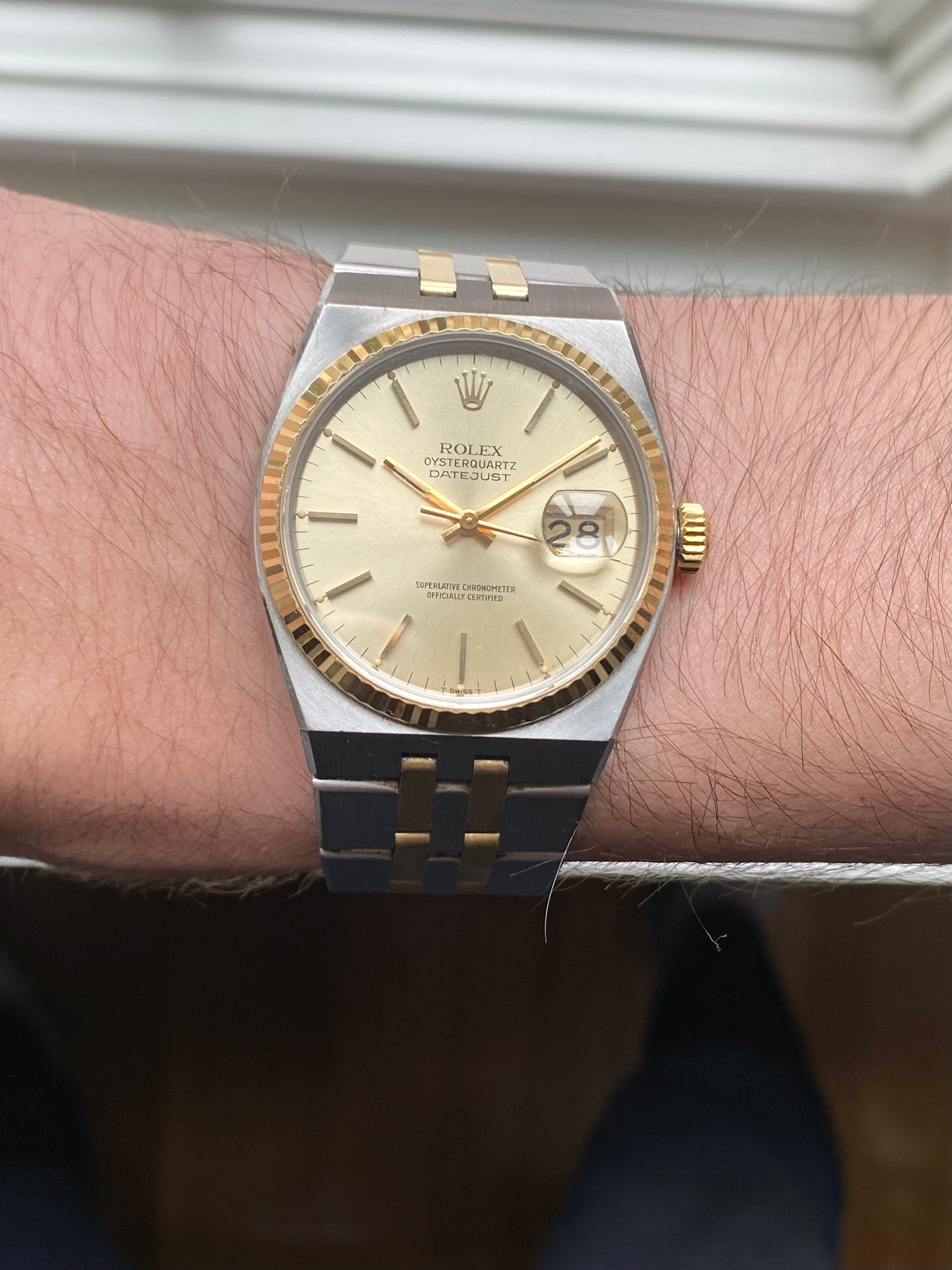 Rolex Oysterquartz 17013 - Two Tone