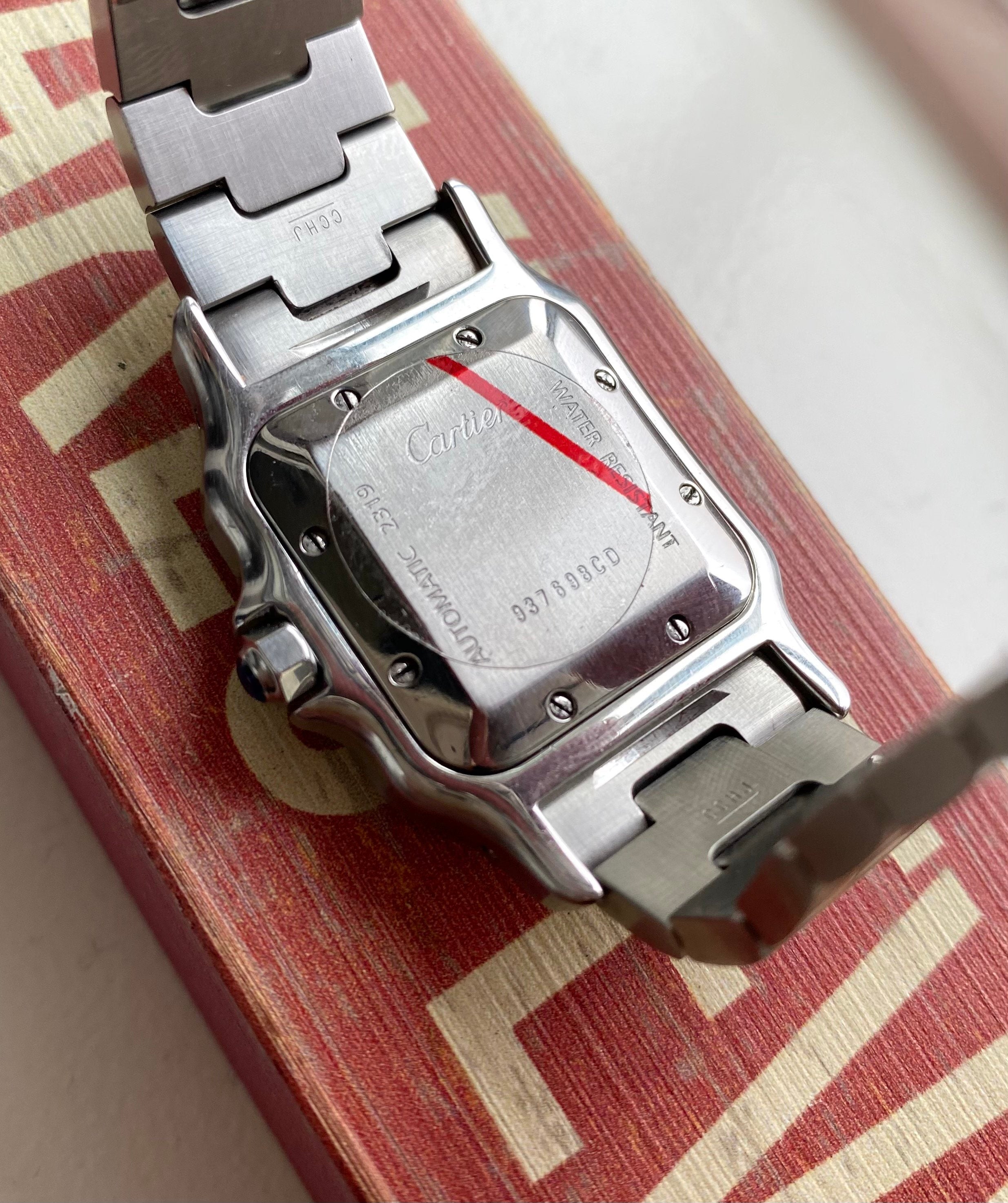 Cartier Santos — Guilloche Dial