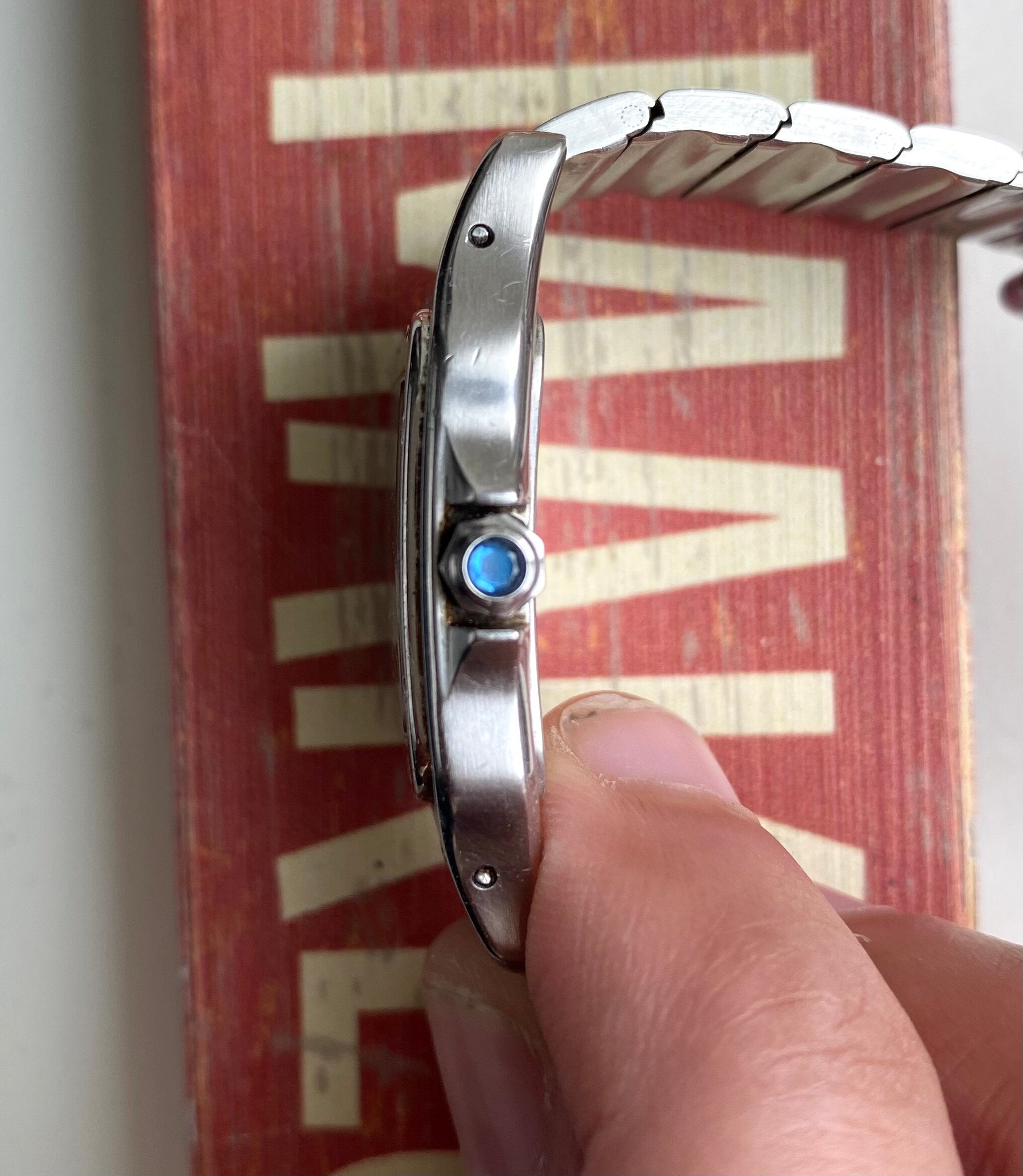 Cartier Santos Galbée — Cream Dial