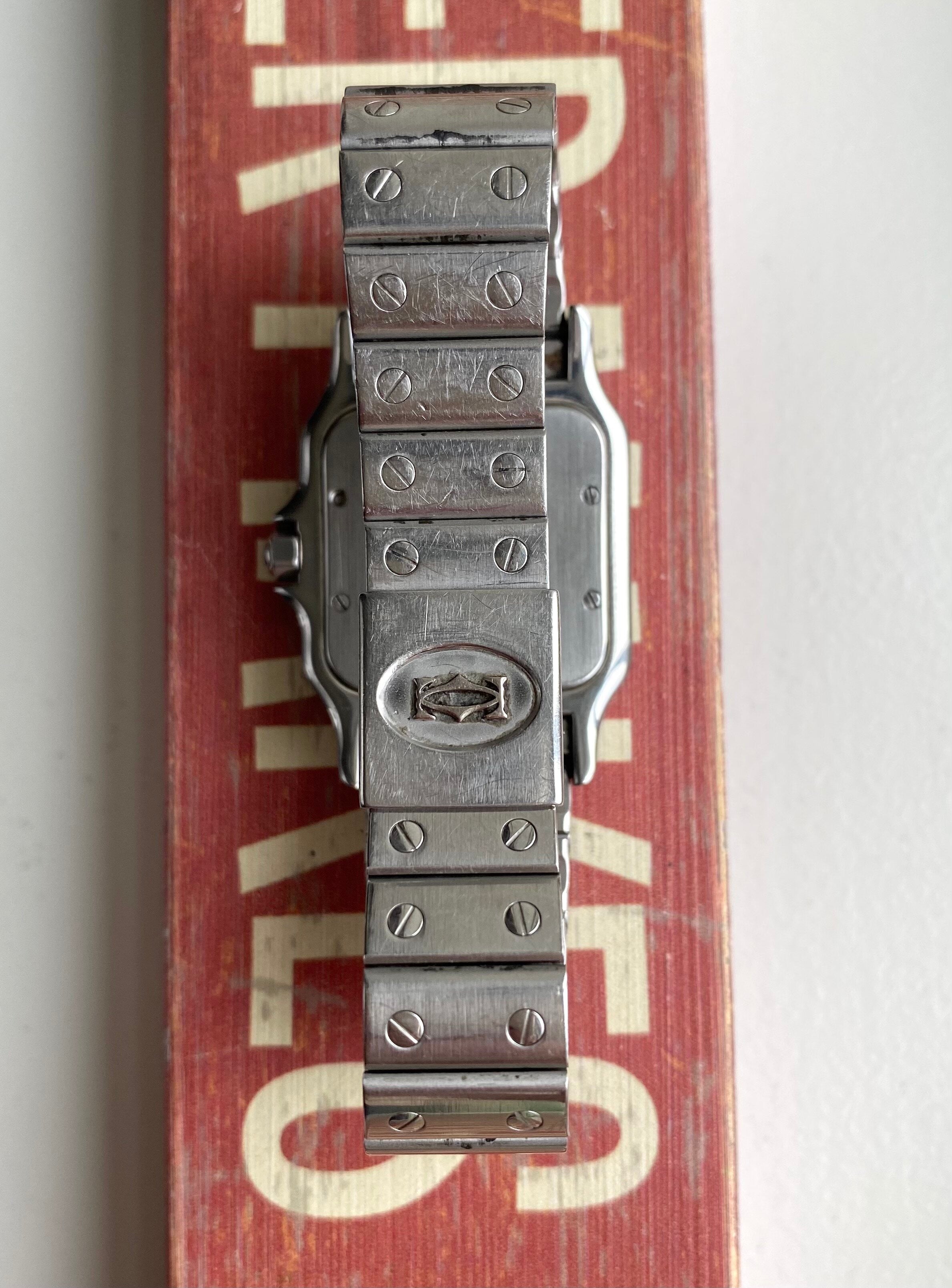 Cartier Santos Galbée — Cream Dial