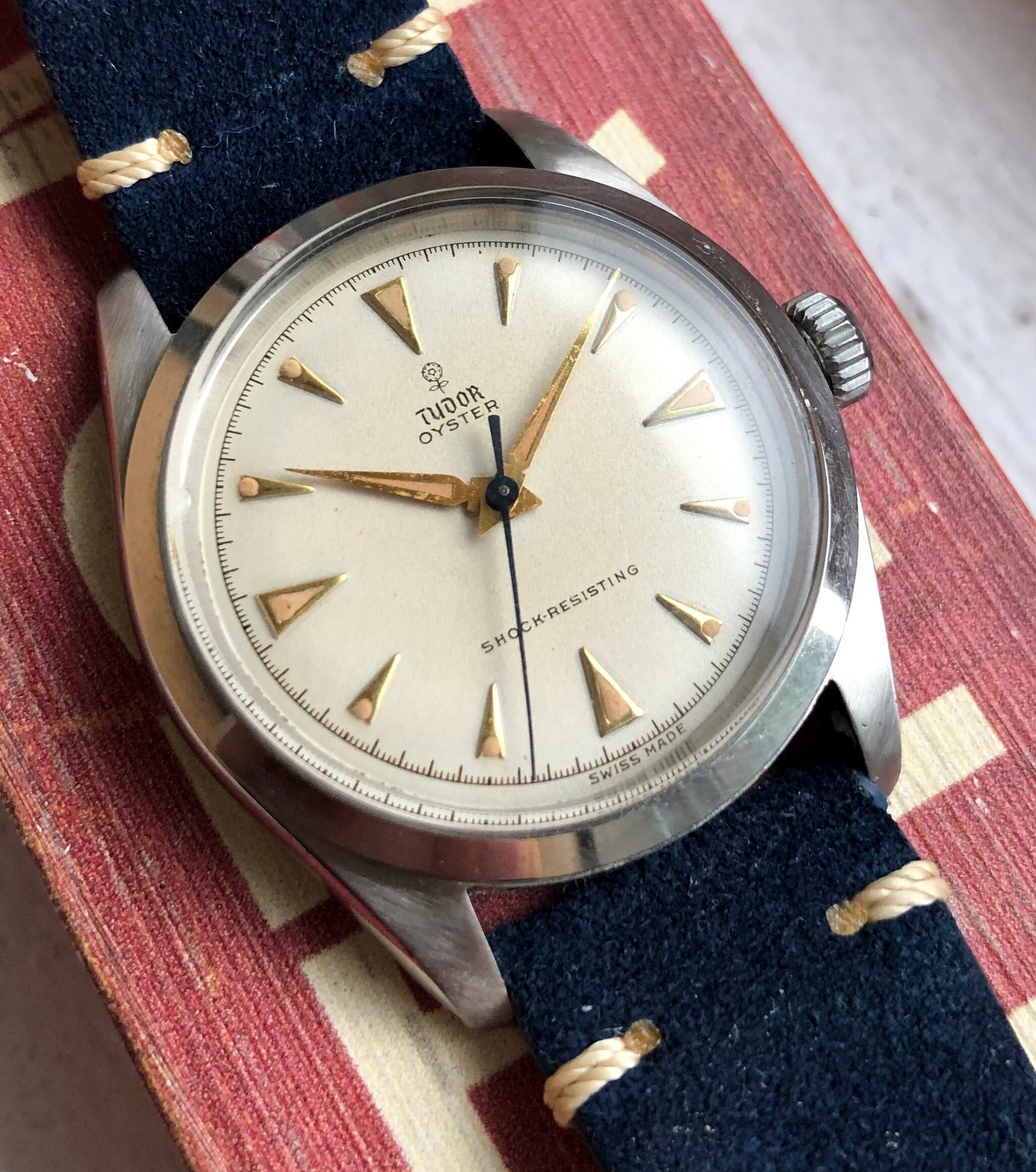 Tudor Oyster — "Rose" Dial