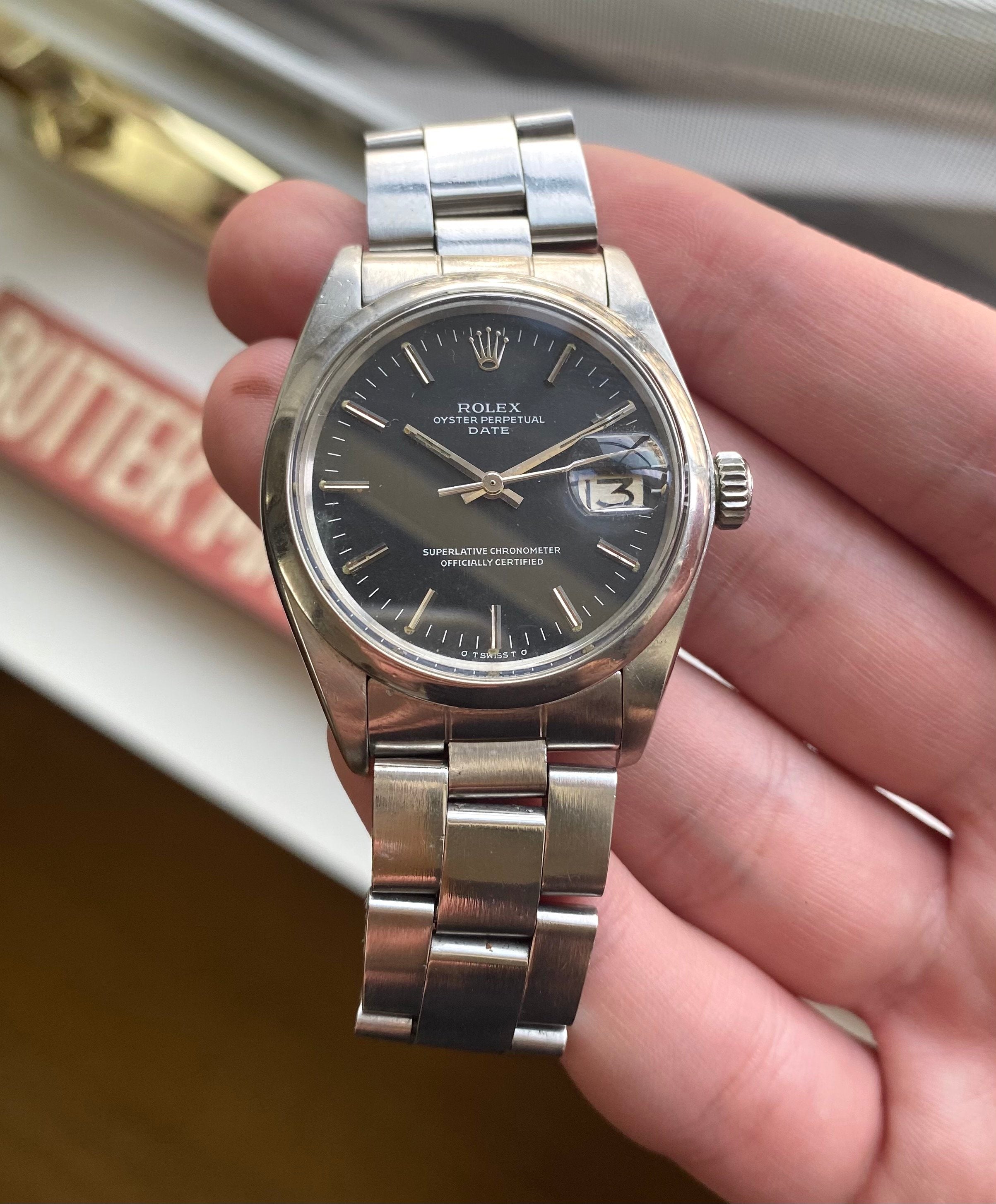 Rolex Oysterperpetual ref. 1500 — Black Sigma Dial
