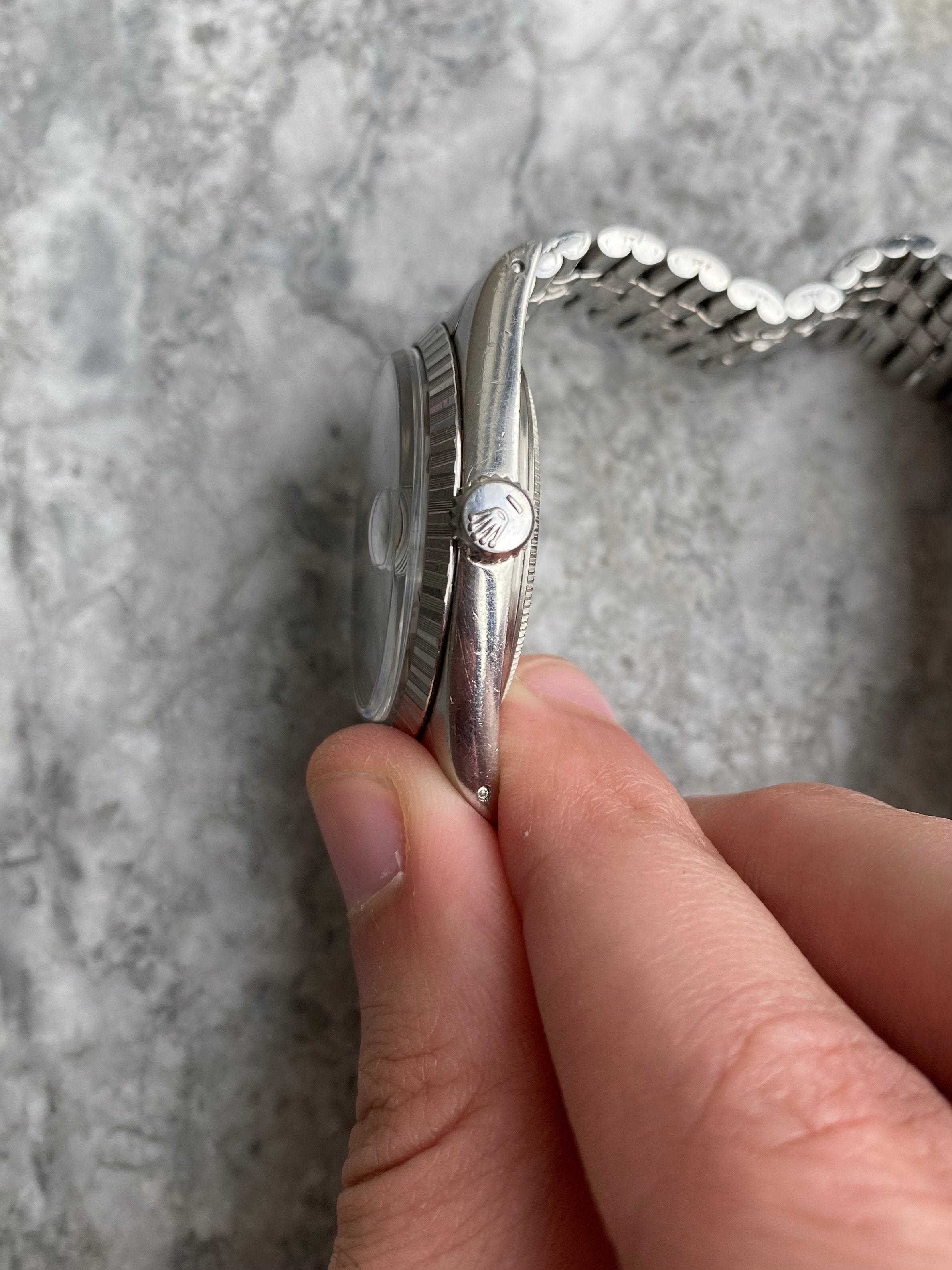 Rolex Datejust 1603 - Silver Sigma.