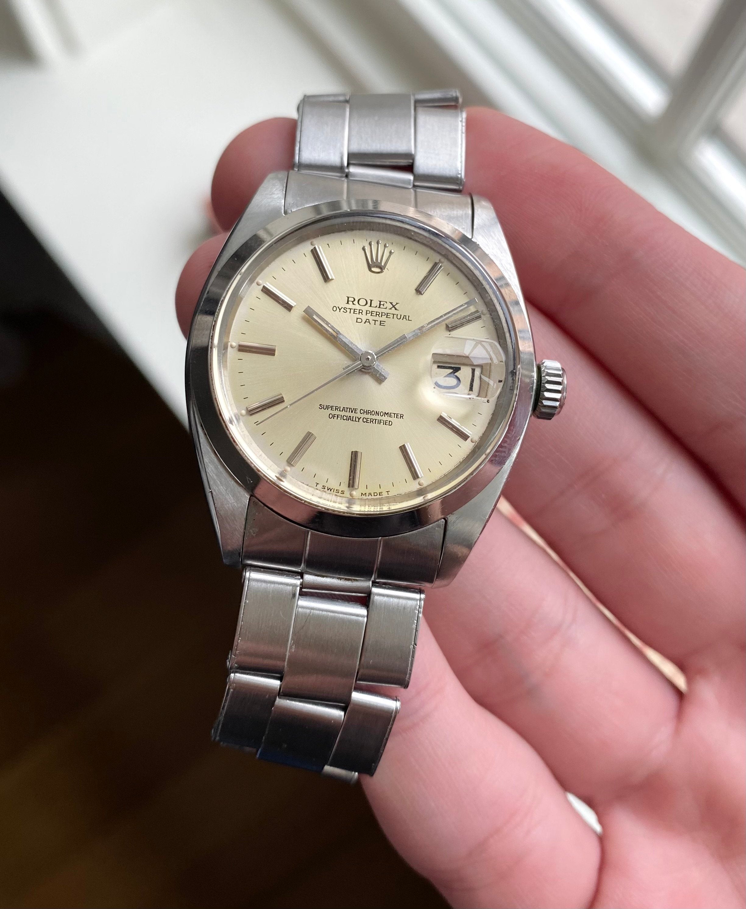 Rolex Oysterperpetual ref. 1500 — Cream Dial