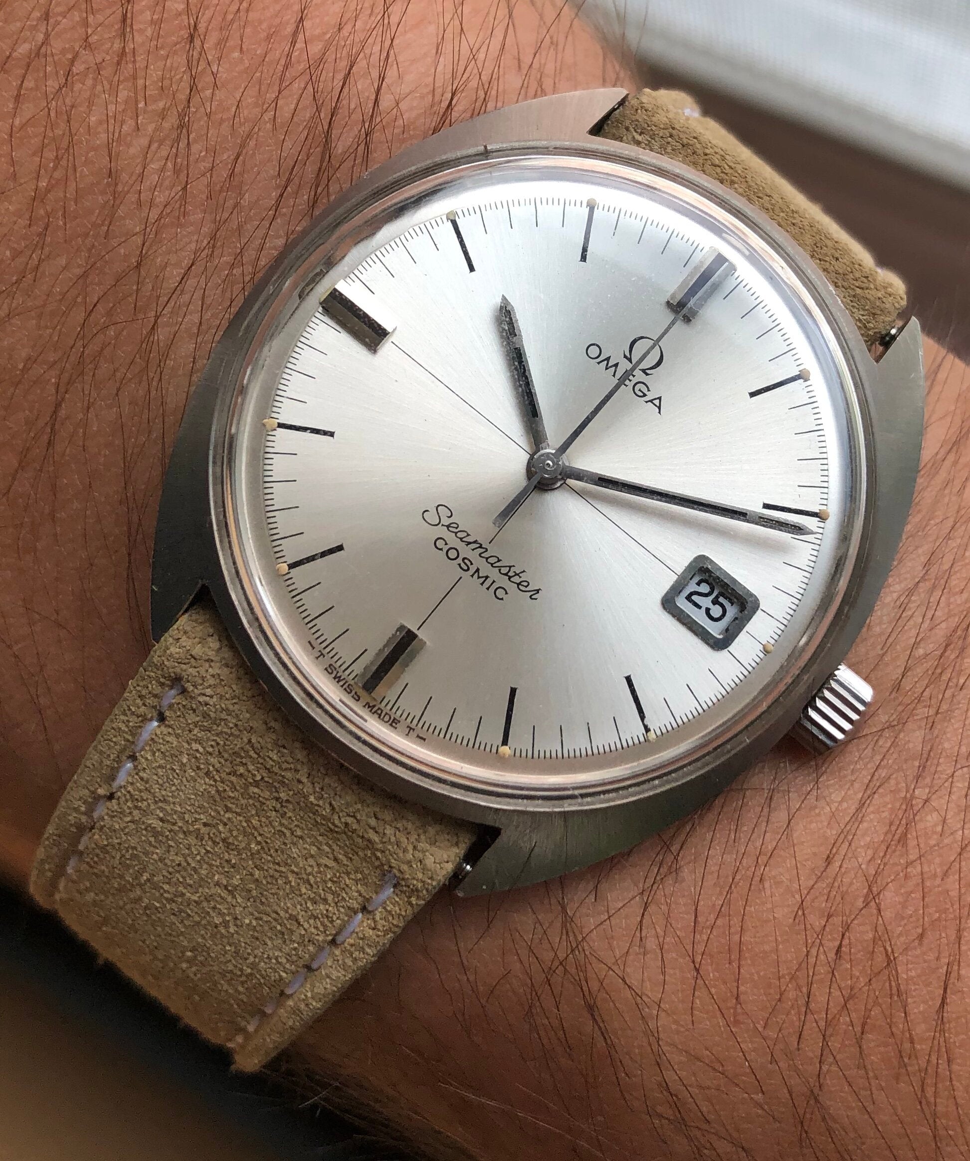 Omega Seamaster Cosmic — Crosshair Dial