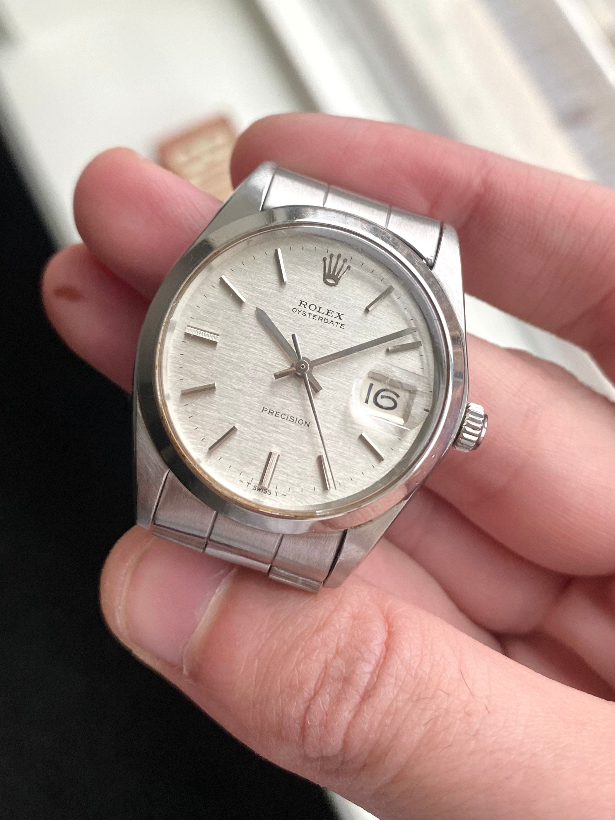 Rolex Precision 6694 - Silver Brushed