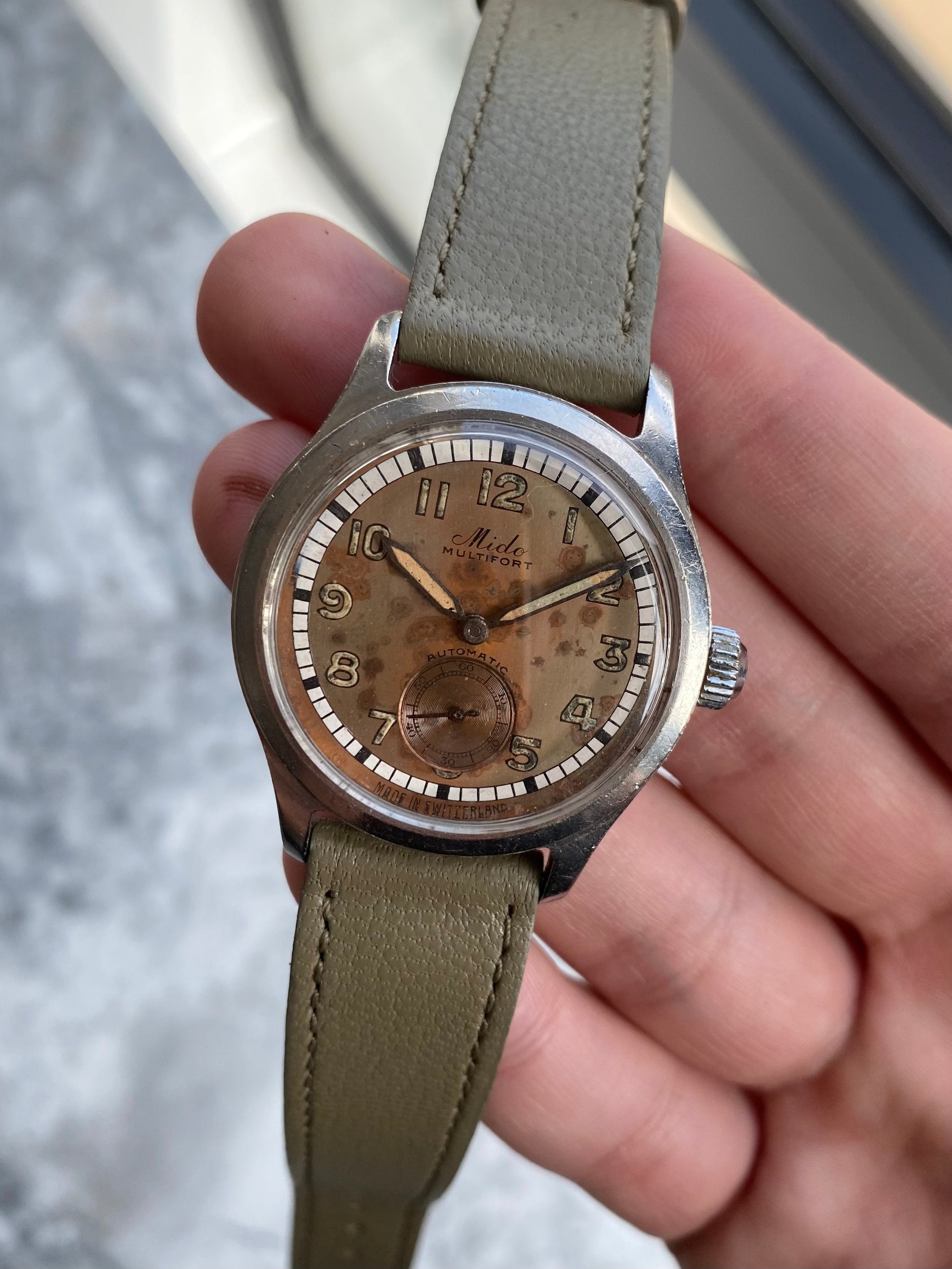 Mido Multisport - Patina Dial
