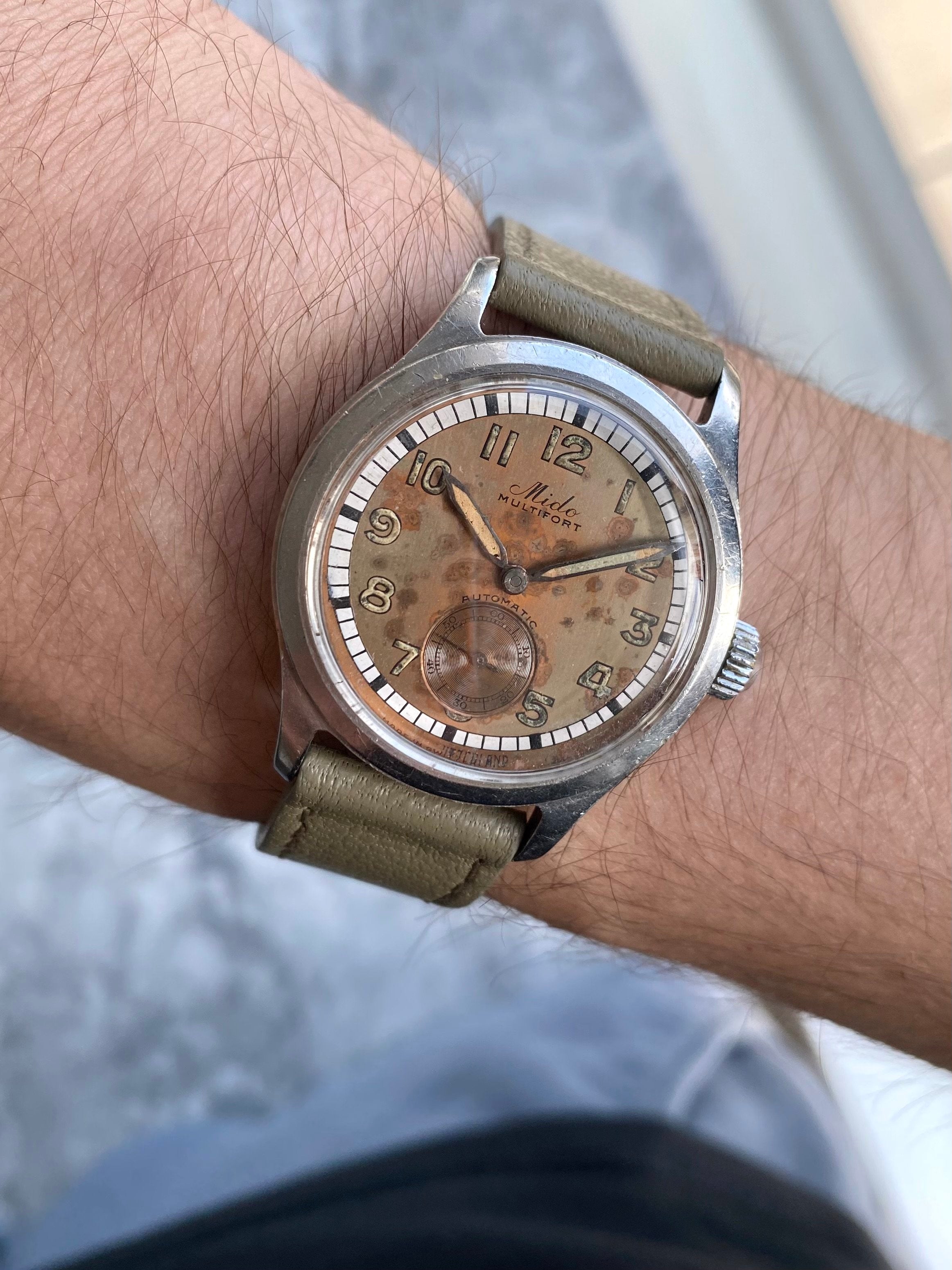 Mido Multisport - Patina Dial