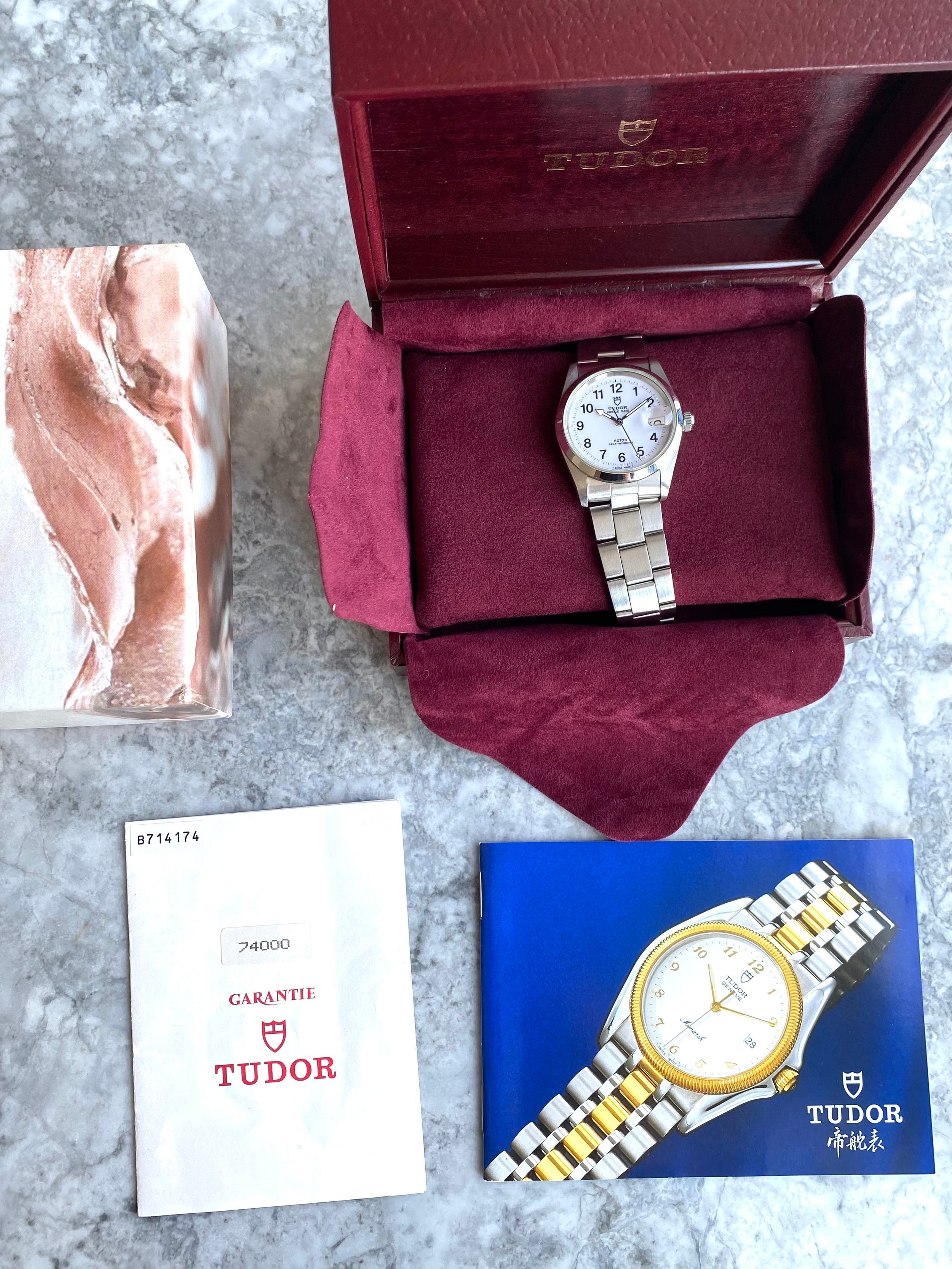 Tudor Prince Date 74000 - Box and Papers