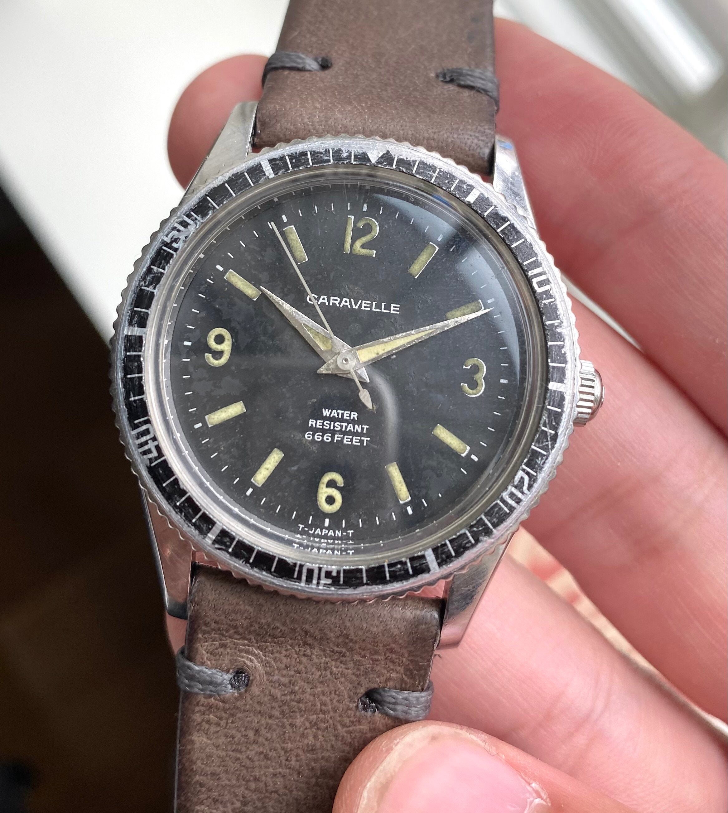 Caravelle Sea Hunter — Explorer Dial