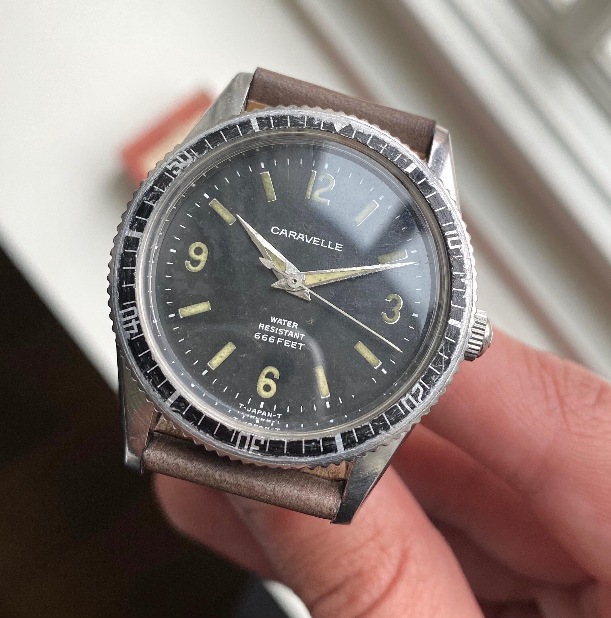 Caravelle Sea Hunter — Explorer Dial