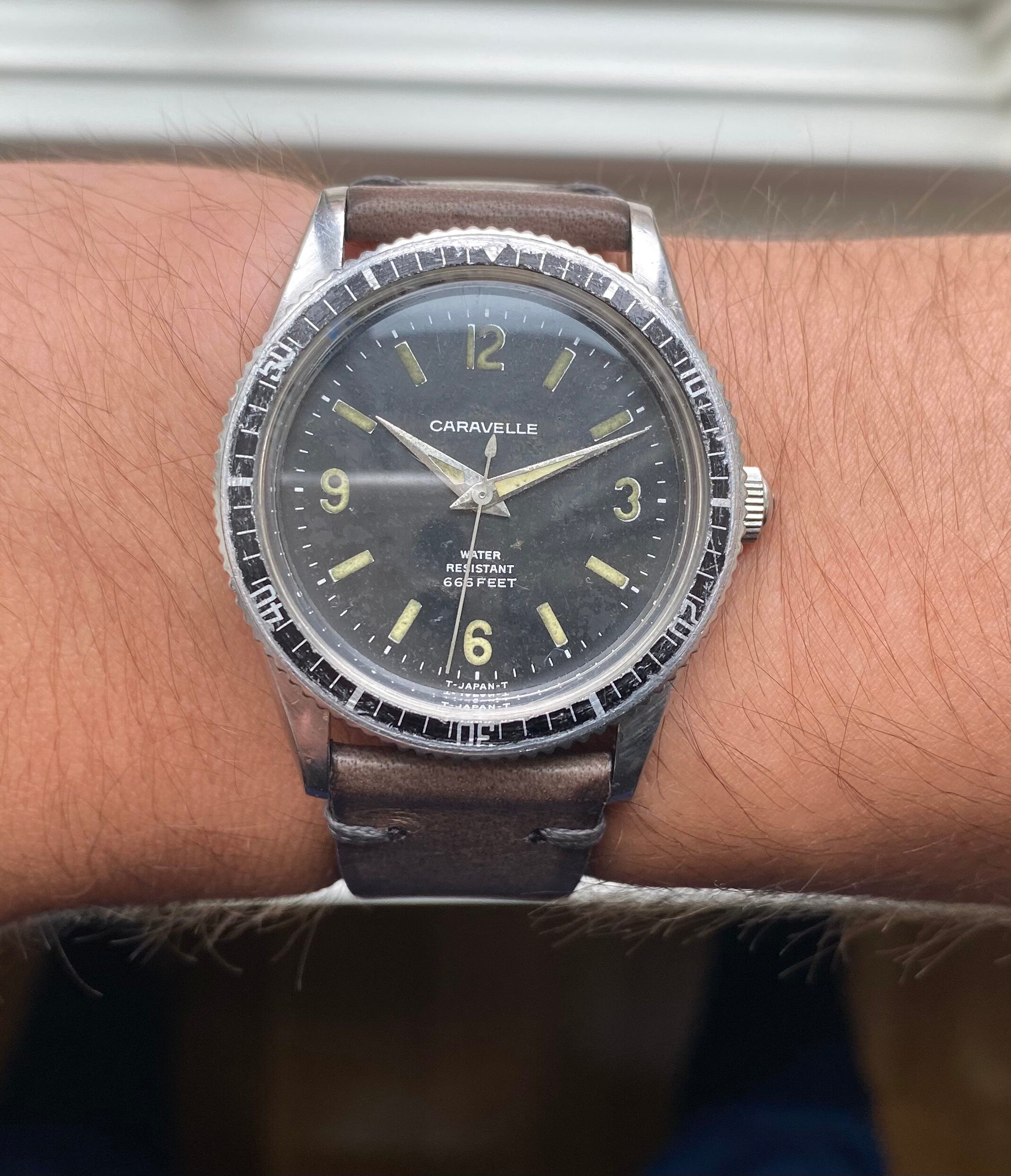 Caravelle Sea Hunter — Explorer Dial