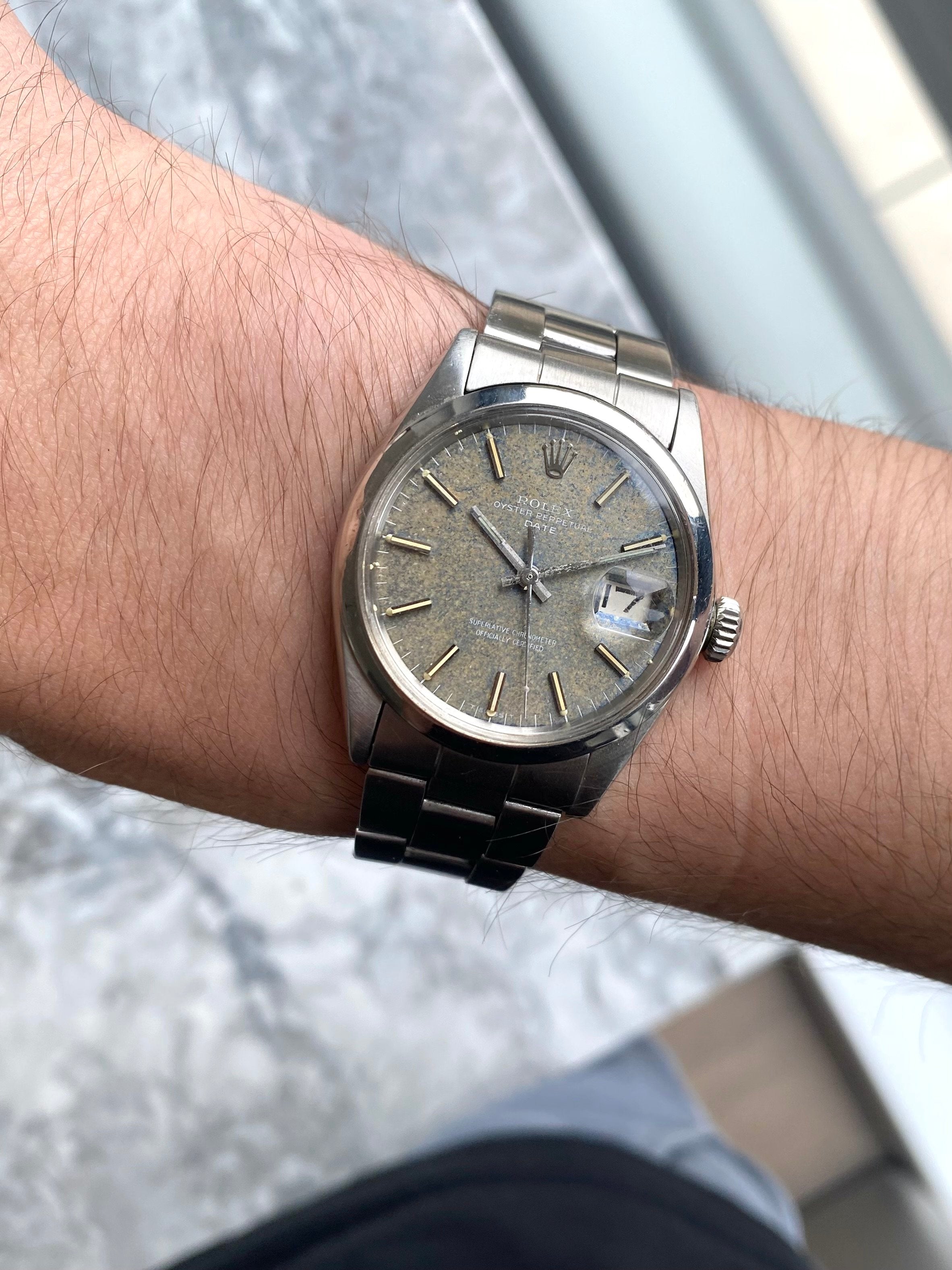 Rolex OP 1500 - Patina Dial.