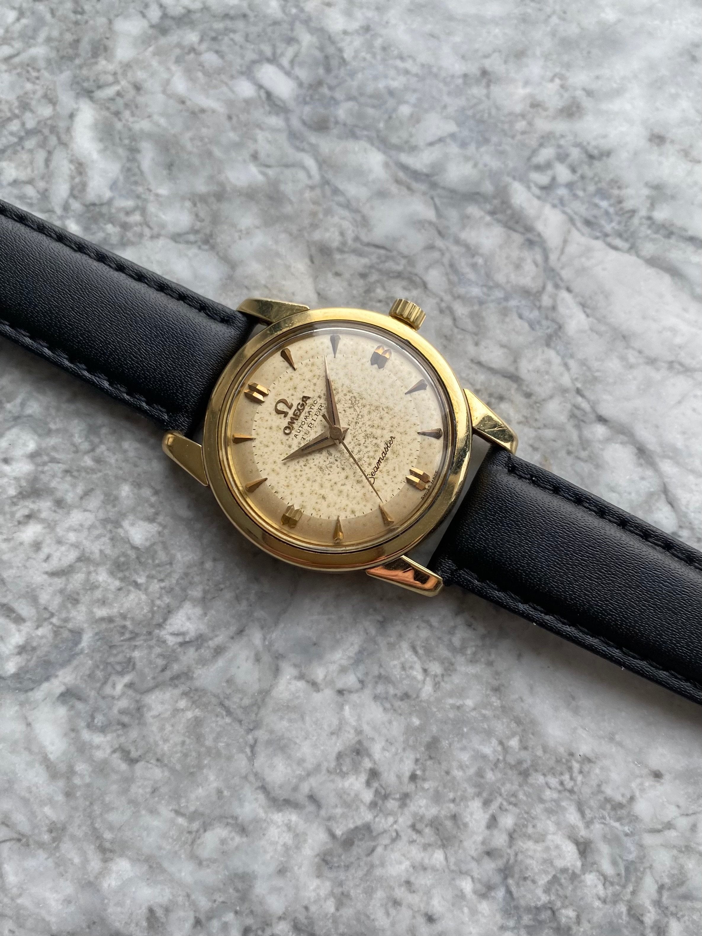 Omega Seamaster 18K Gold - Turler Stamp