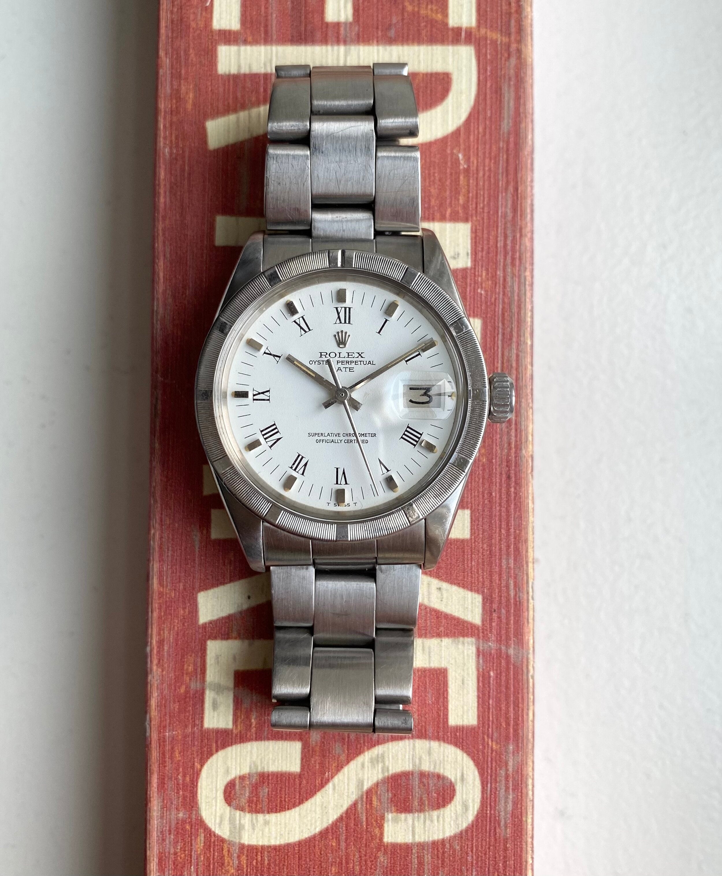 Rolex Oyster Perpetual ref. 1501 — White Roman Numeral Dial