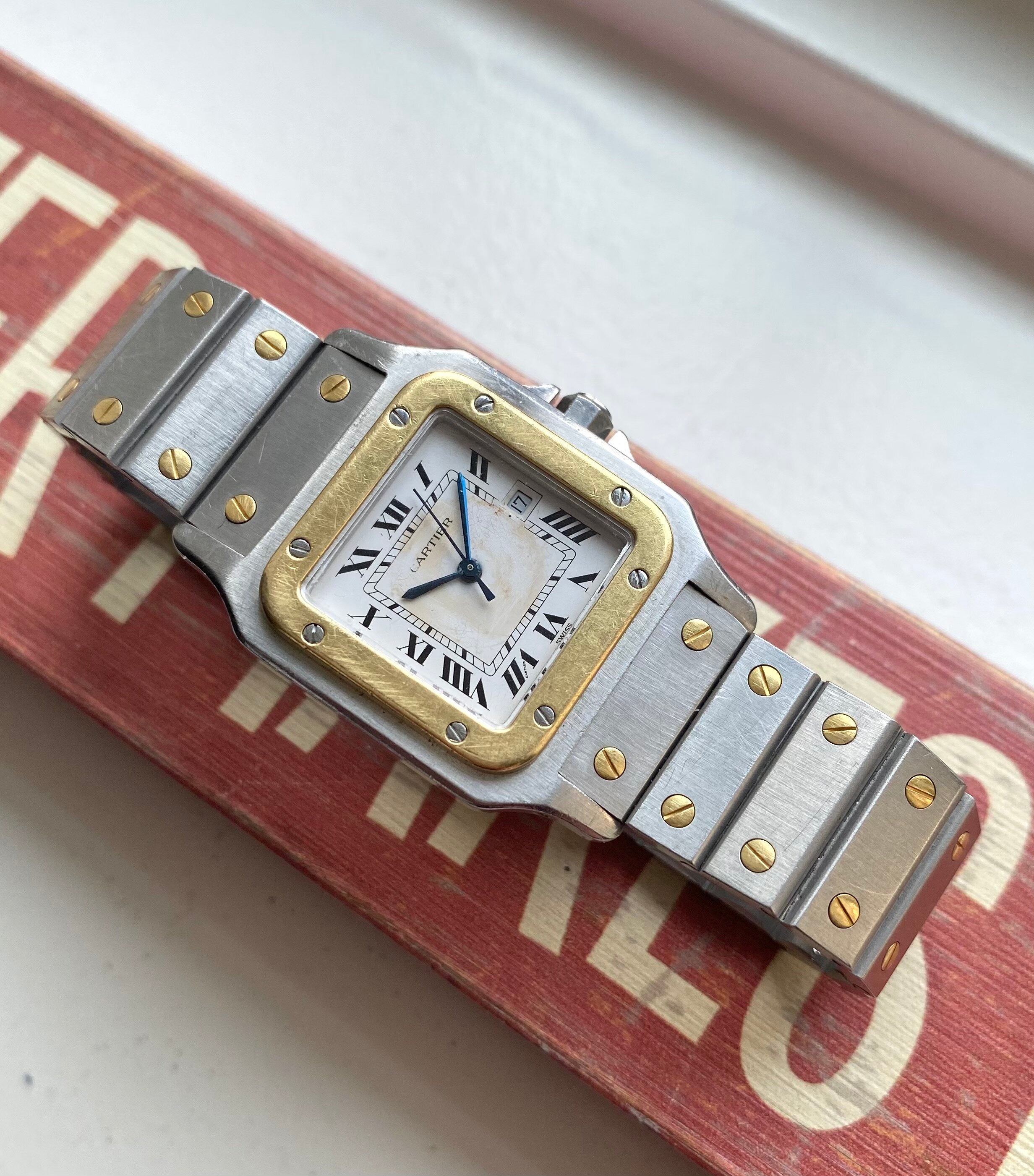 Cartier Santos Carrée — Two-tone