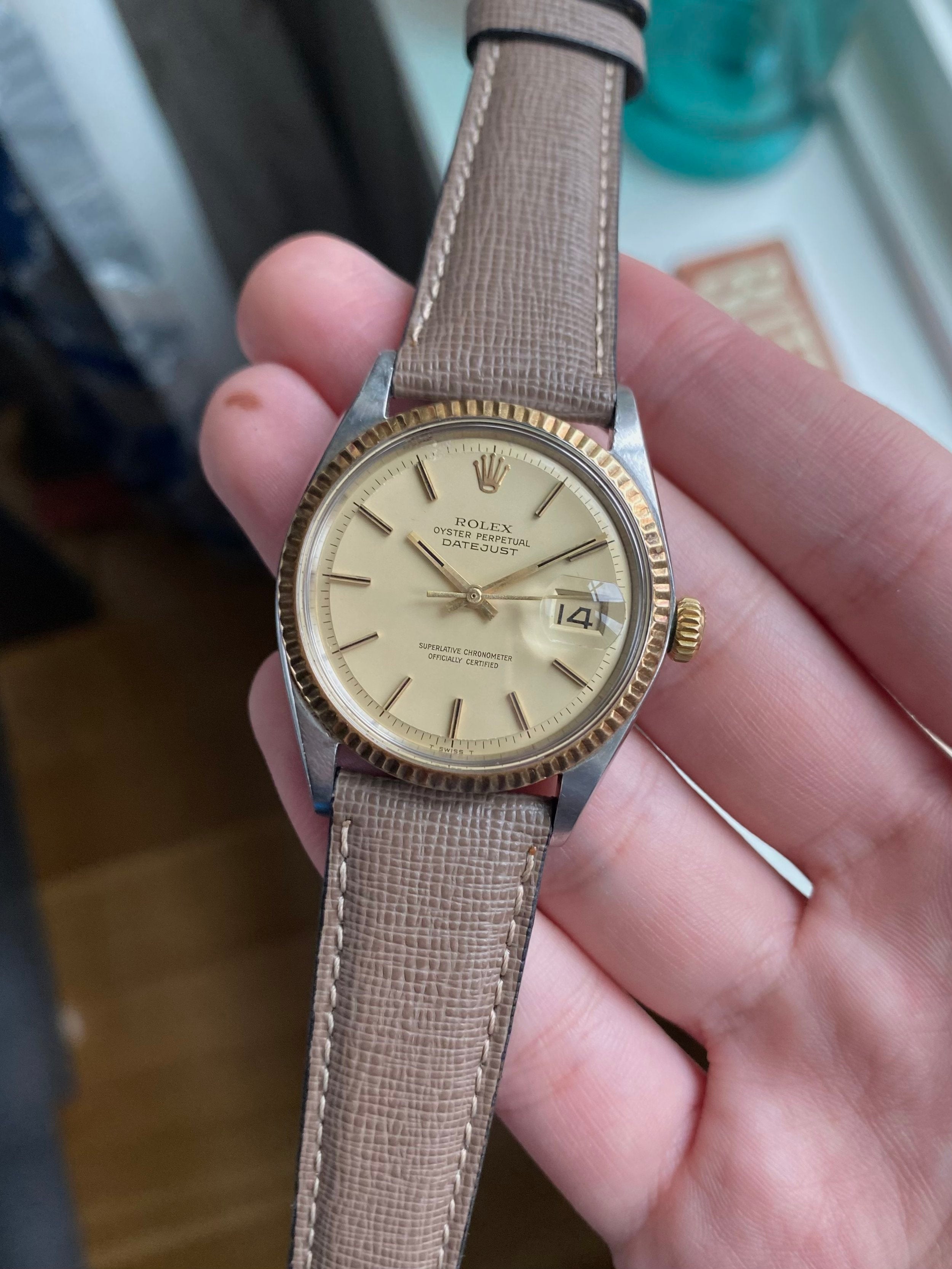 Rolex Datejust 1601 - Matte Champagne