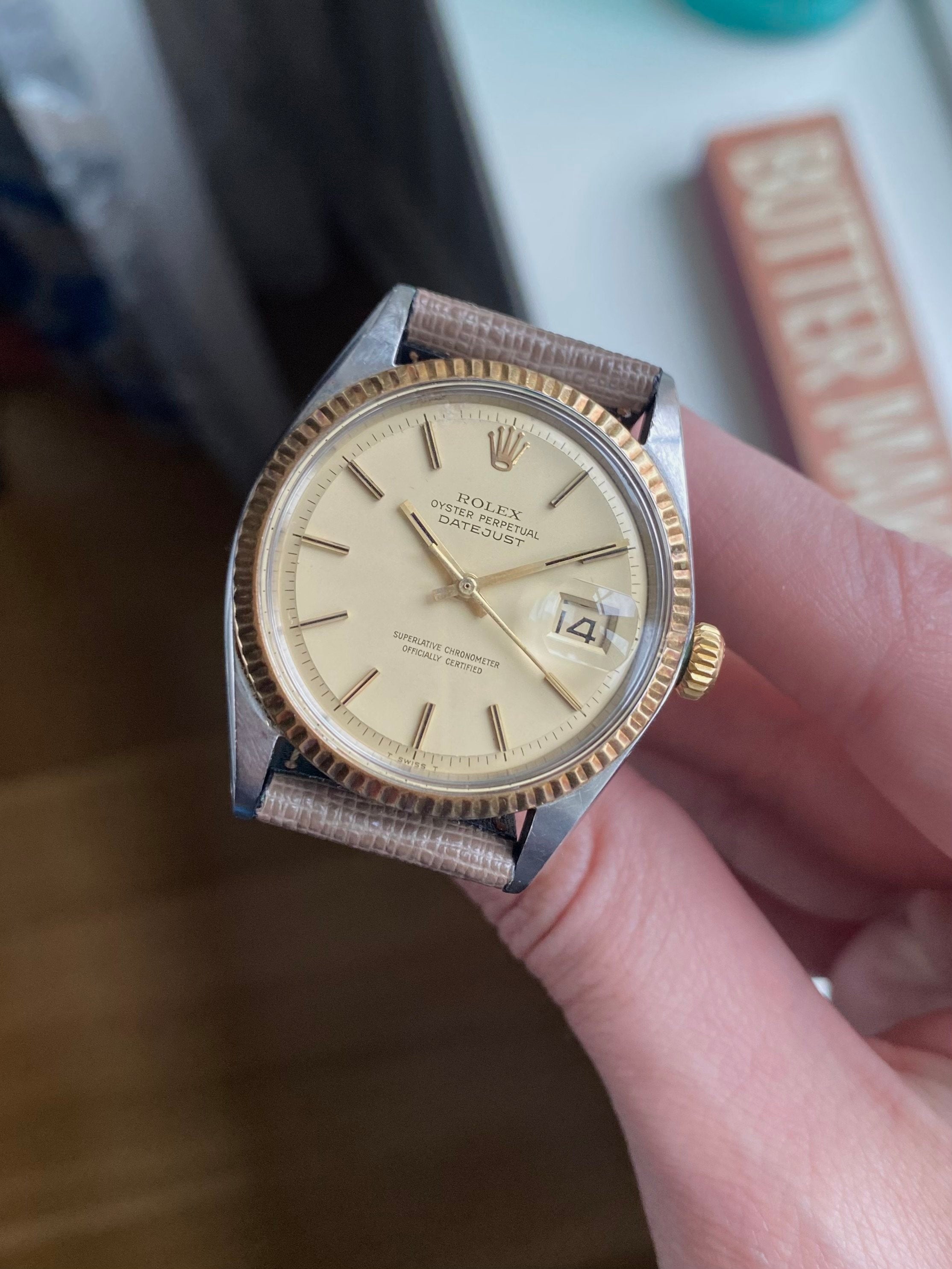 Rolex Datejust 1601 - Matte Champagne