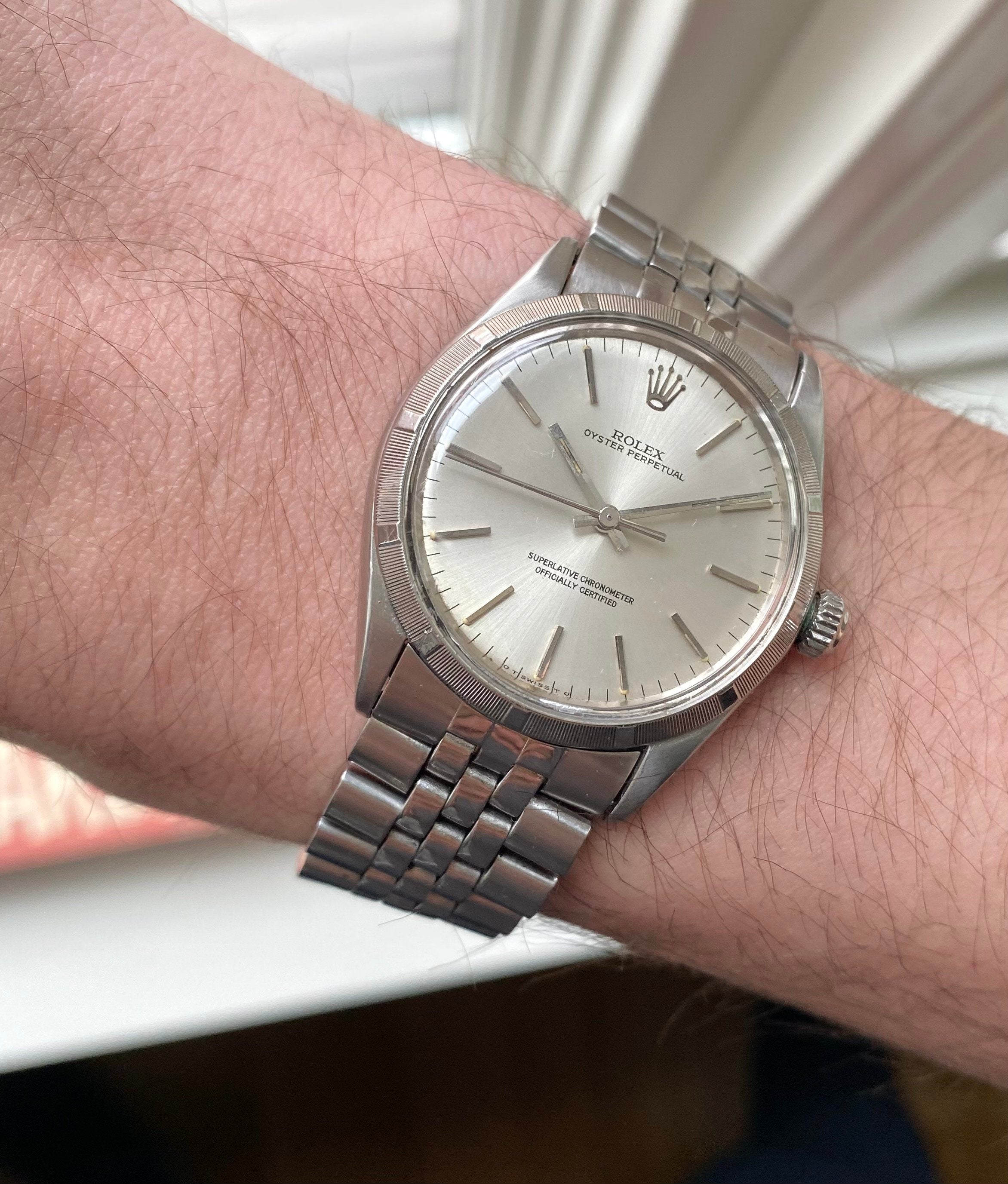 Rolex Oysterperpetual ref. 1002 — Sigma Dial