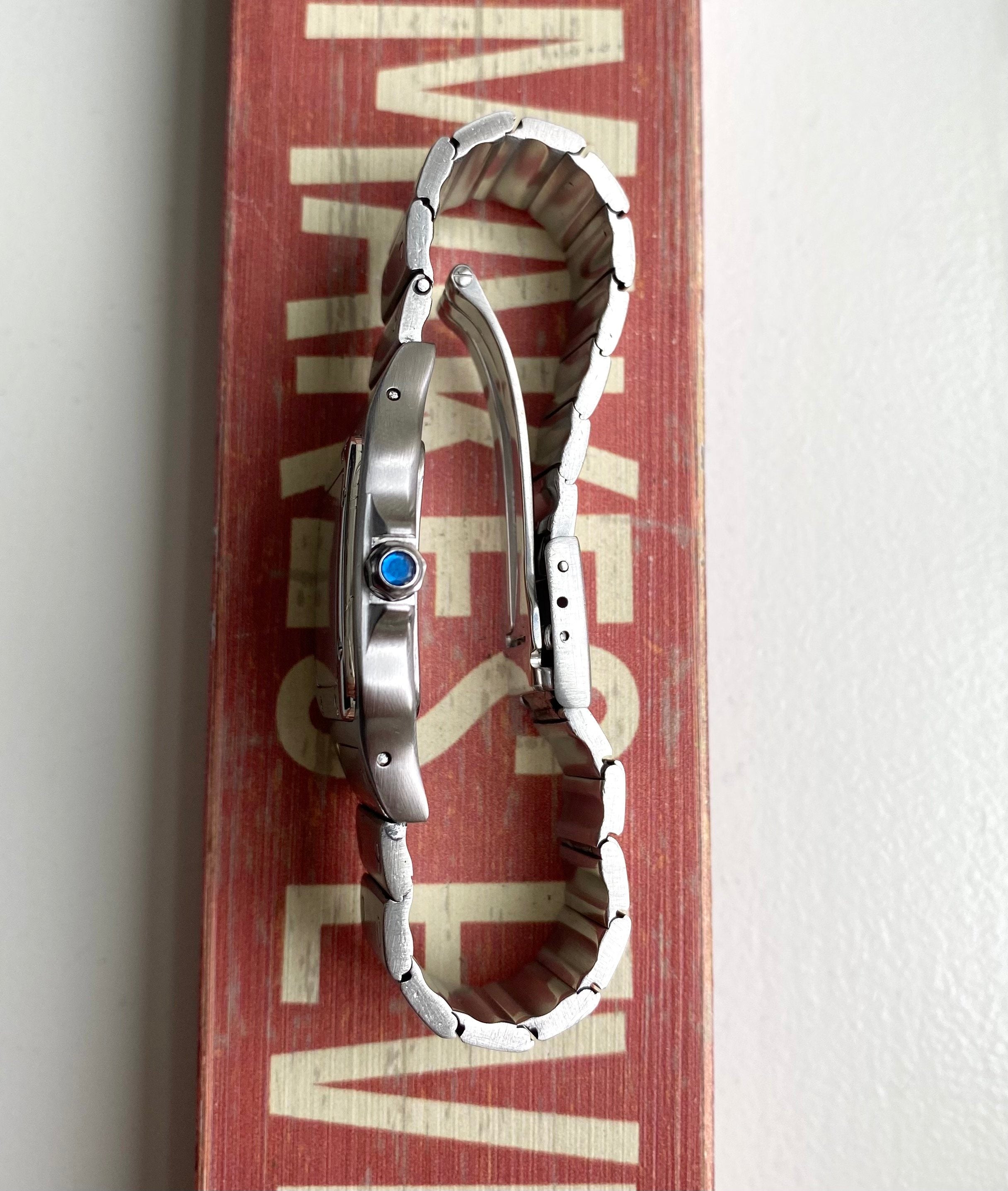 Cartier Santos — White Dial