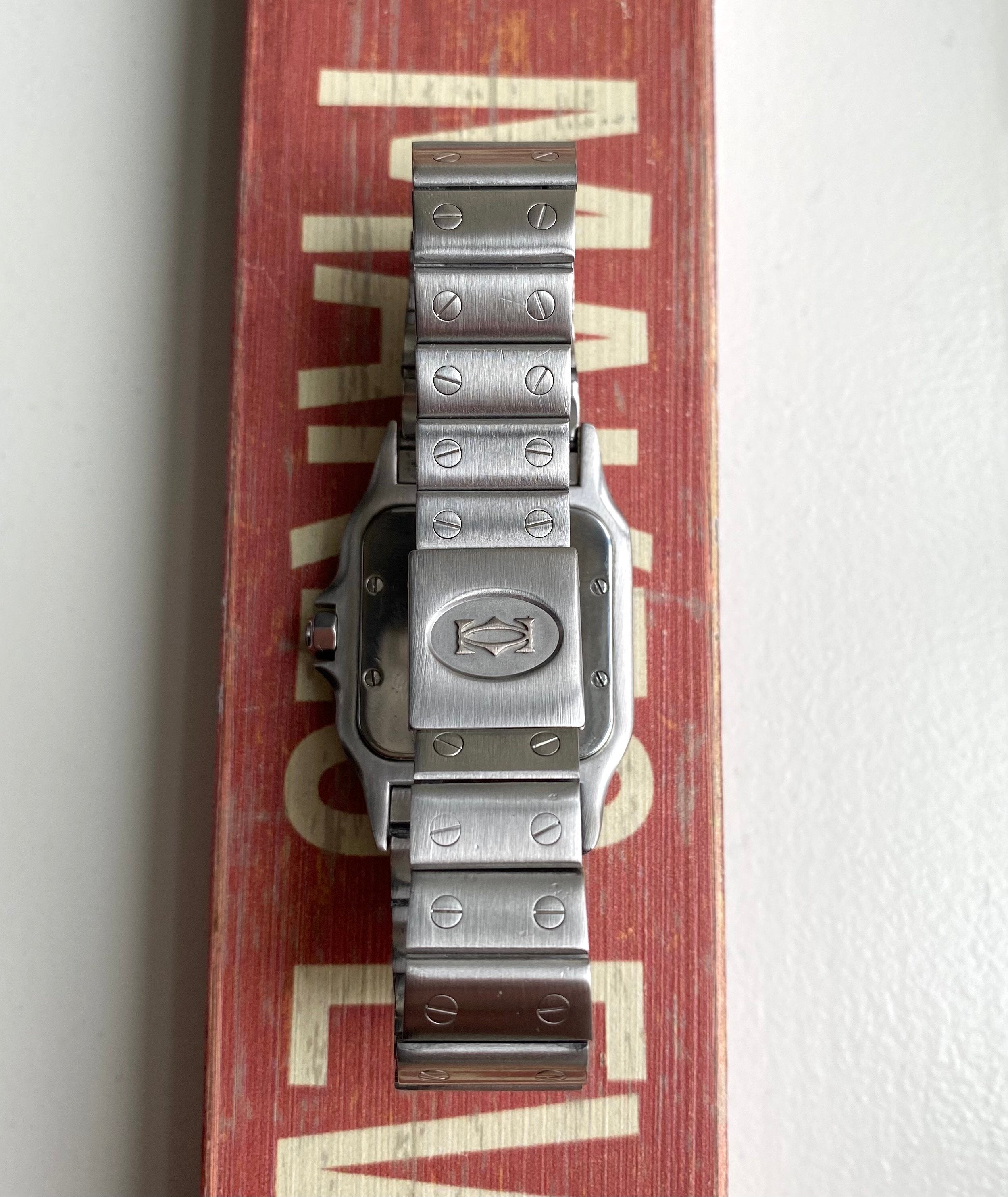 Cartier Santos — White Dial