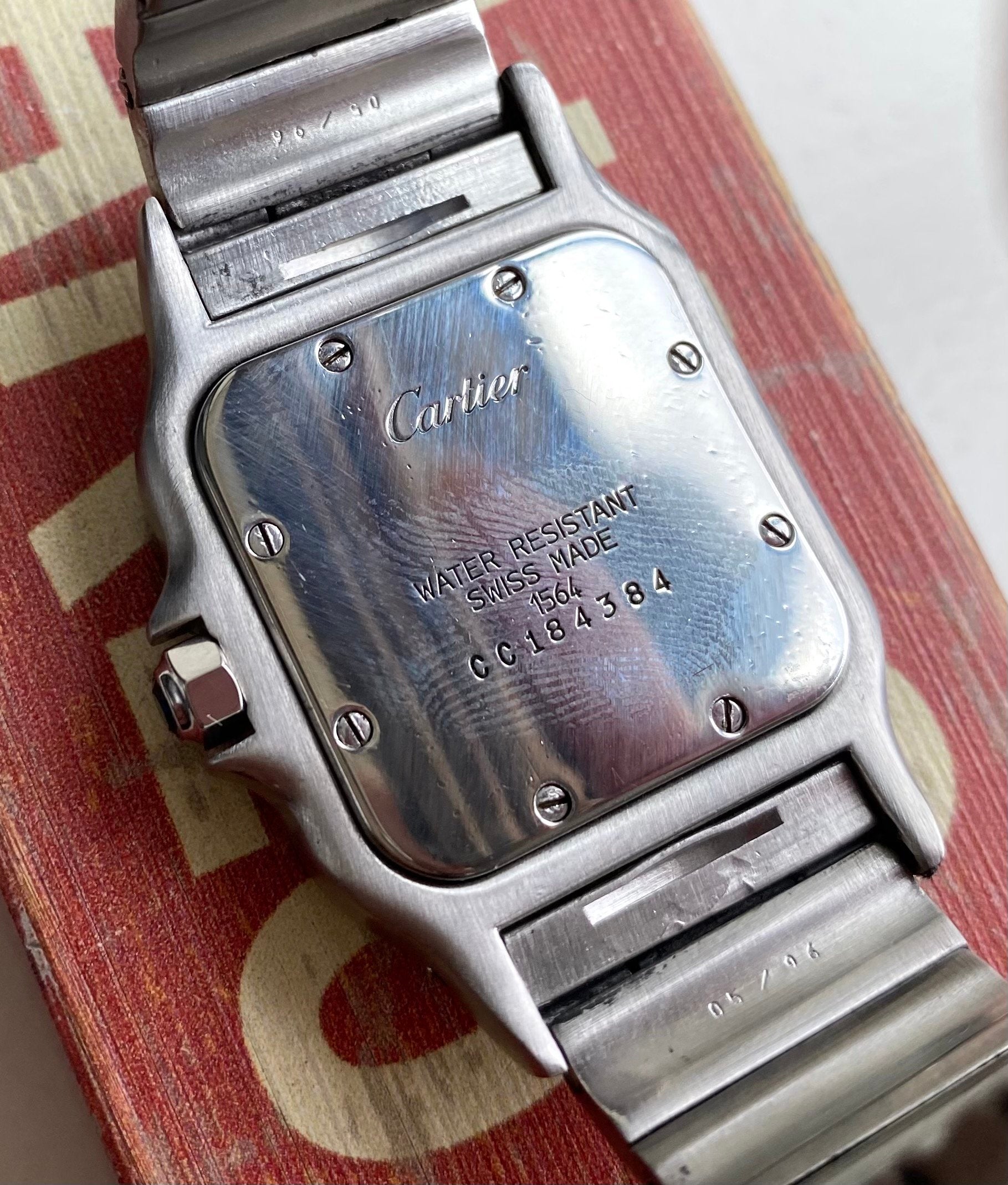 Cartier Santos — White Dial
