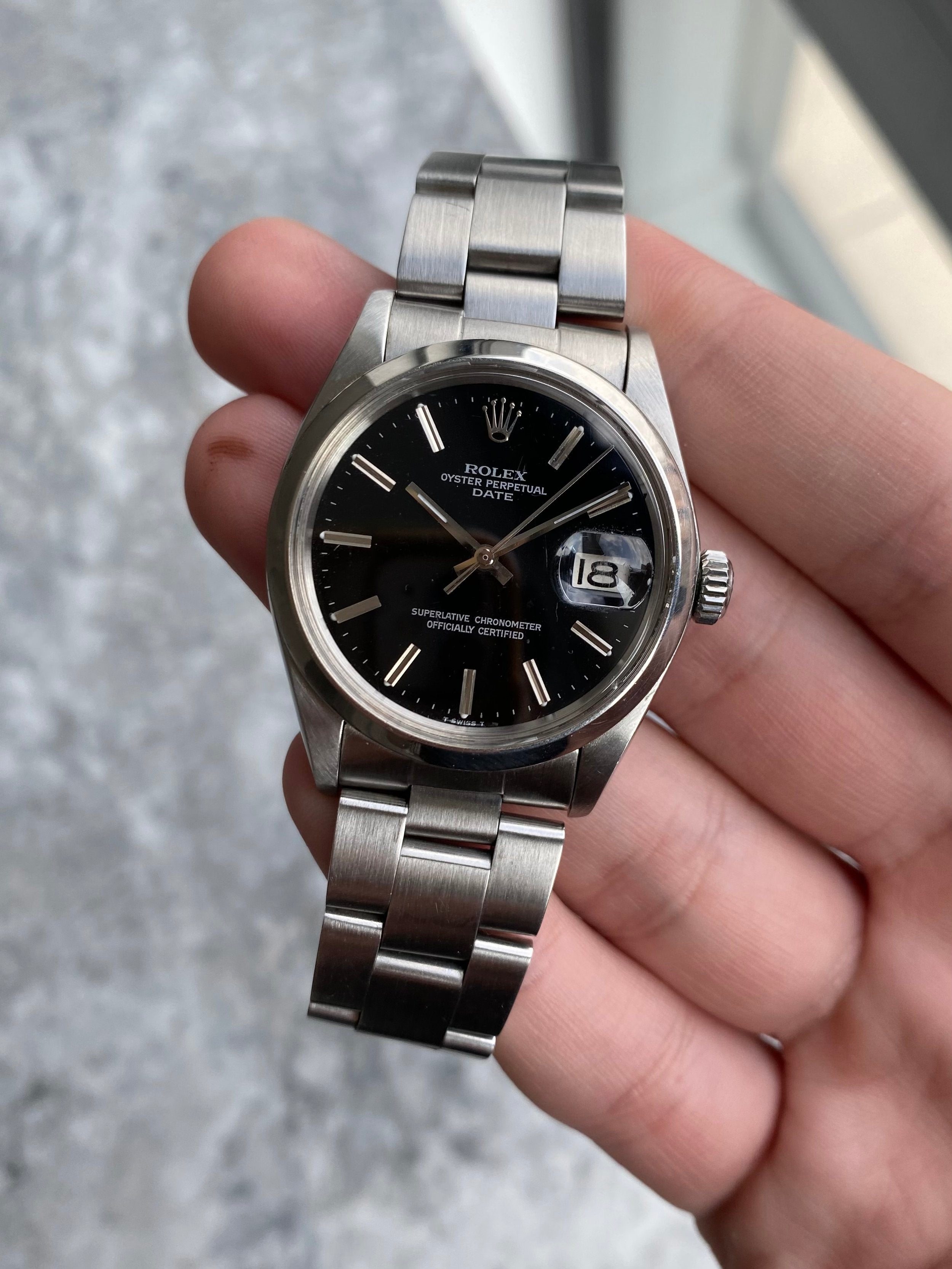 Rolex OP 1500 - Glossy Black.