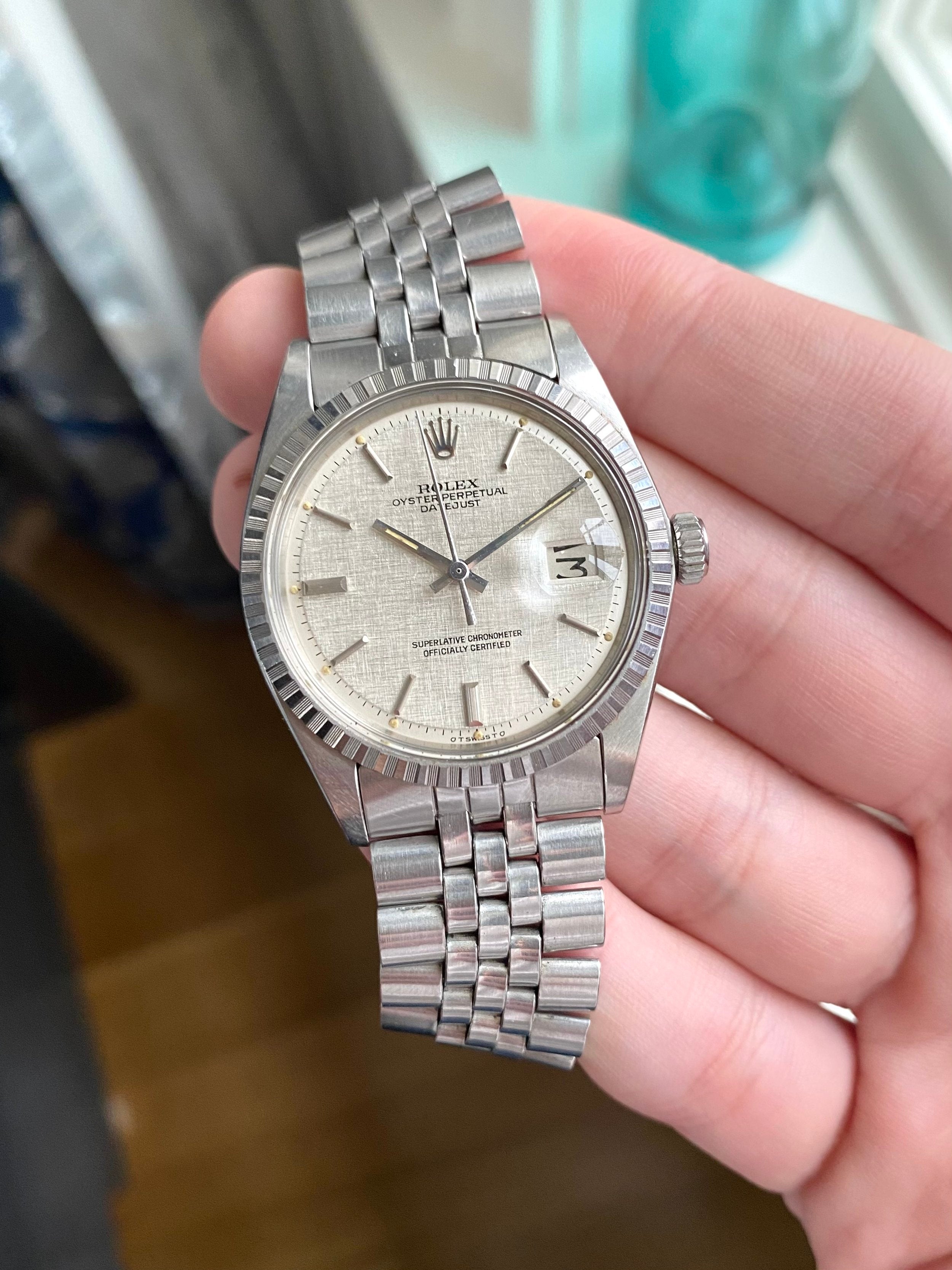 Rolex Datejust 1603 - Linen Sigma